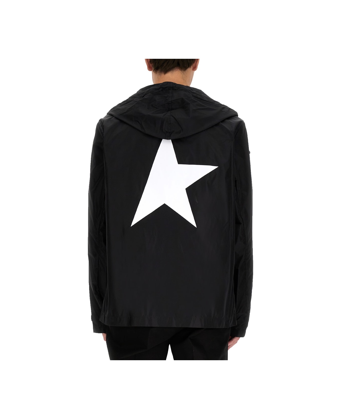 Golden Goose Windbreaker "daris" - BLACK