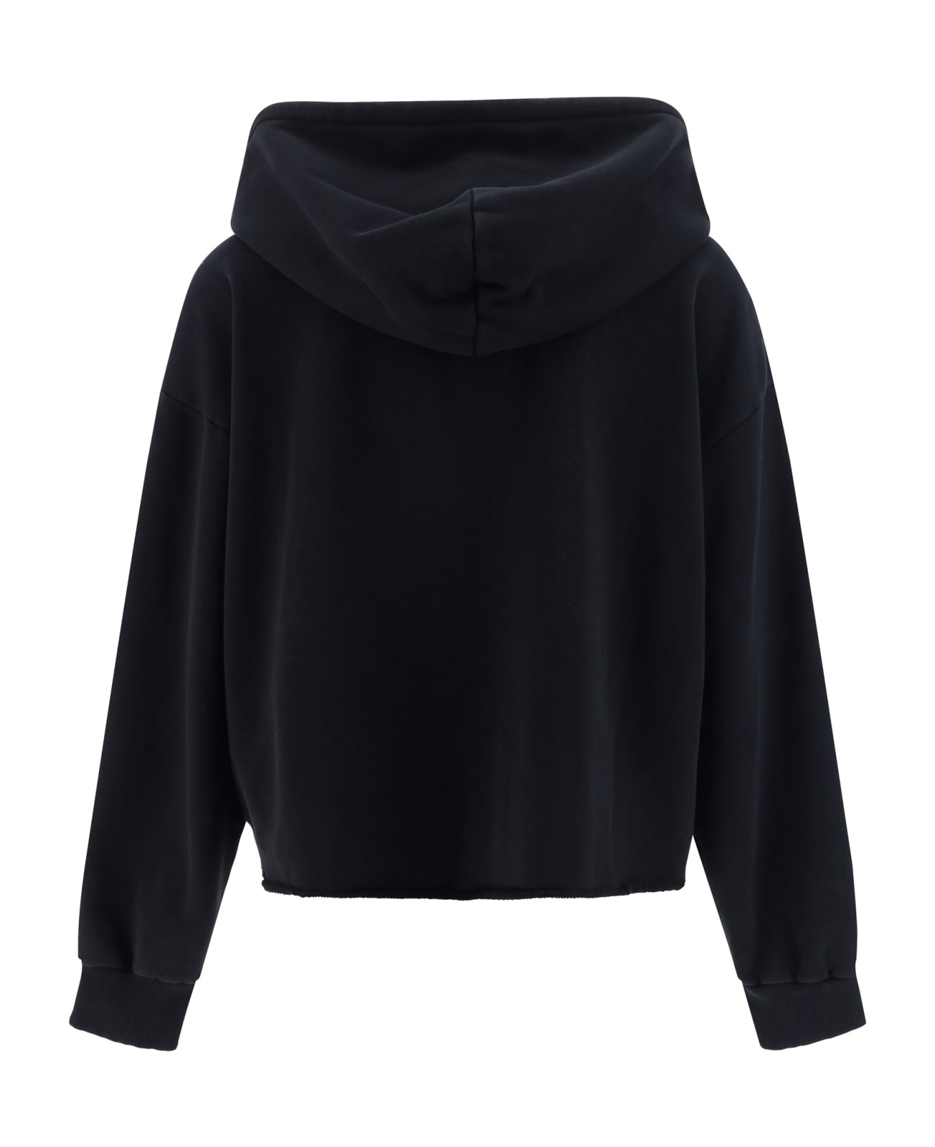 MM6 Maison Margiela Cotton Sweatshirt - black フリース