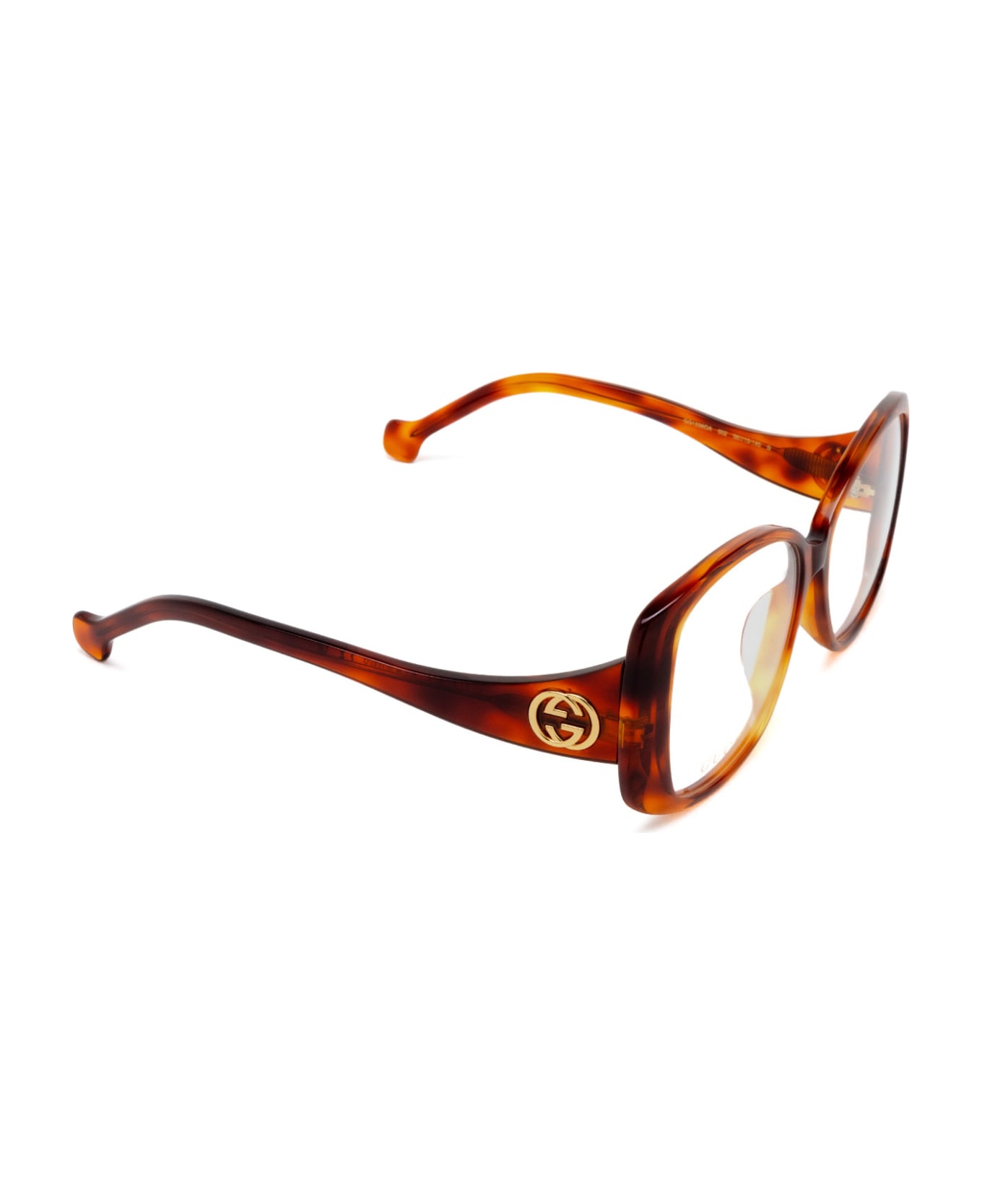 Gucci Eyewear Gg1236oa Havana Glasses - Havana アイウェア