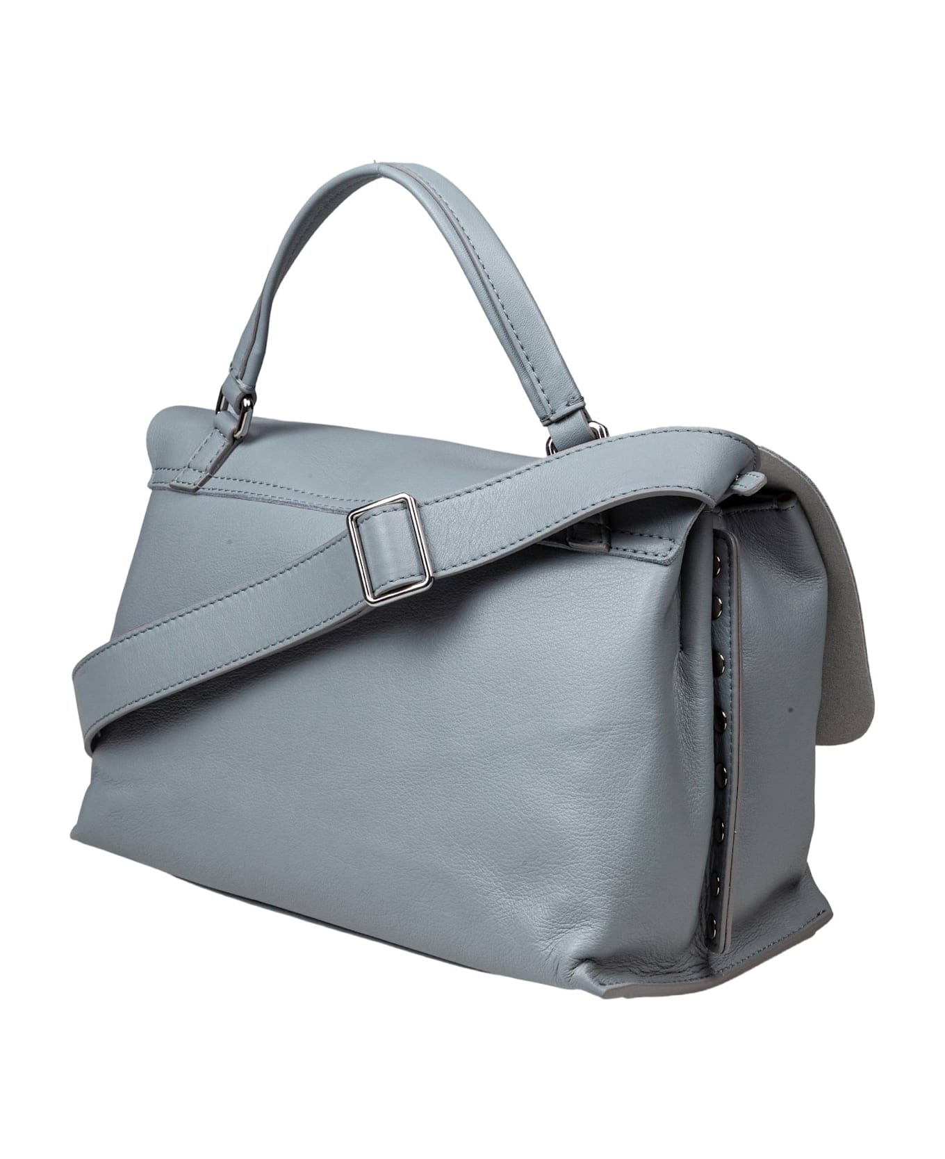 Zanellato Postina Saeta S In Leather Color: "blue Punta Ala" - Blue