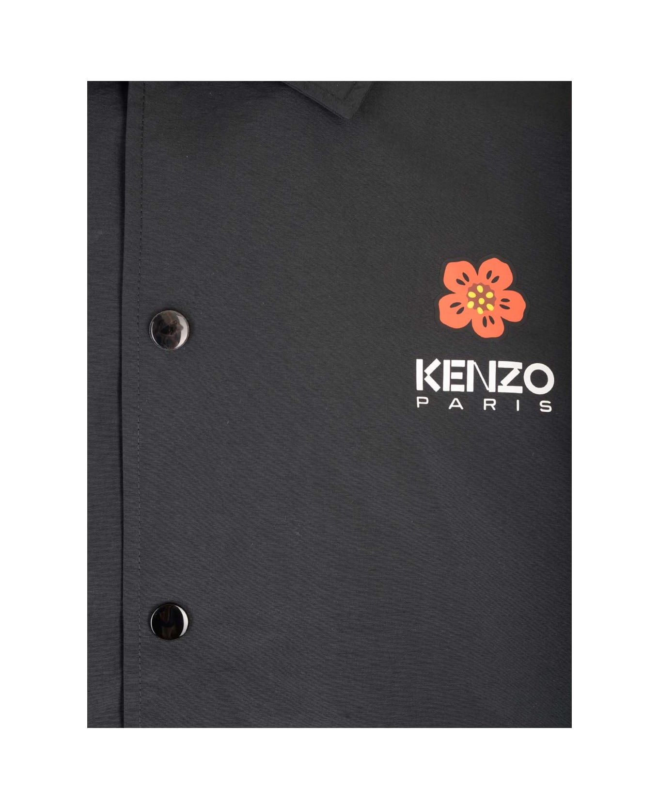 Kenzo 'boke Flower' Coah Jacket Kenzo - BLACK