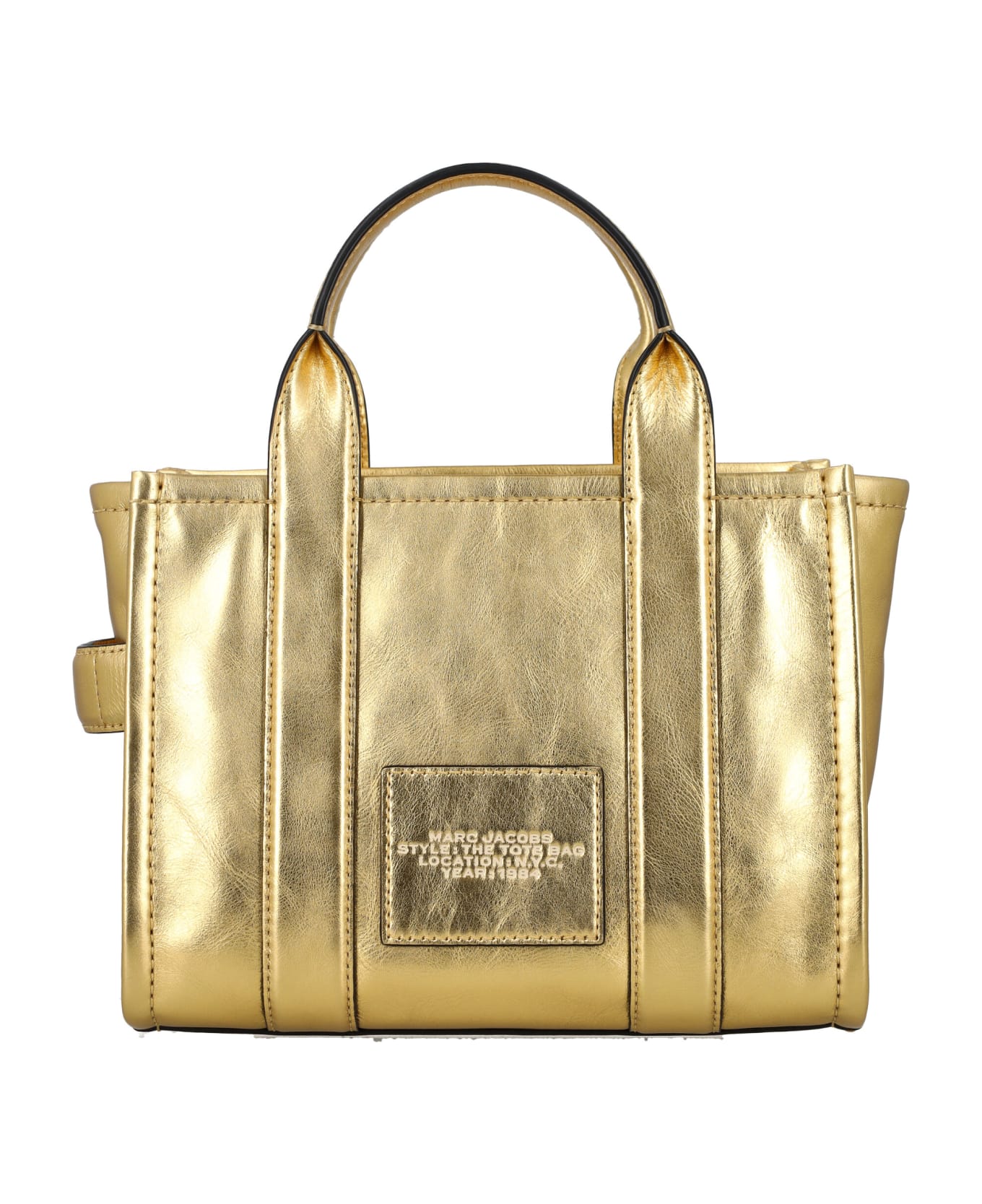 Marc Jacobs The Small Tote Bag Metallic - GOLD トートバッグ