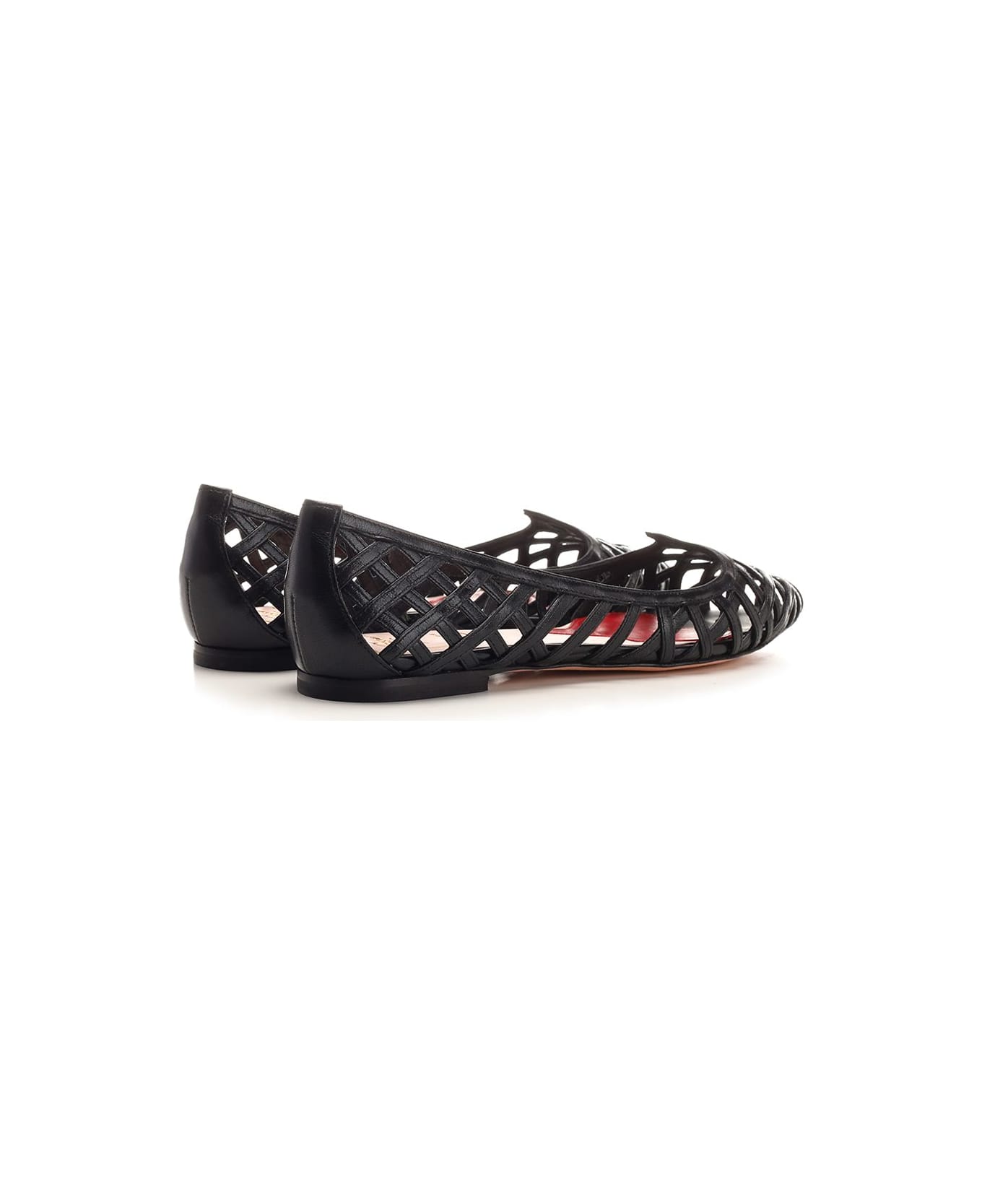 Roger Vivier 'i Love Vivier' Flat Shoes - Black
