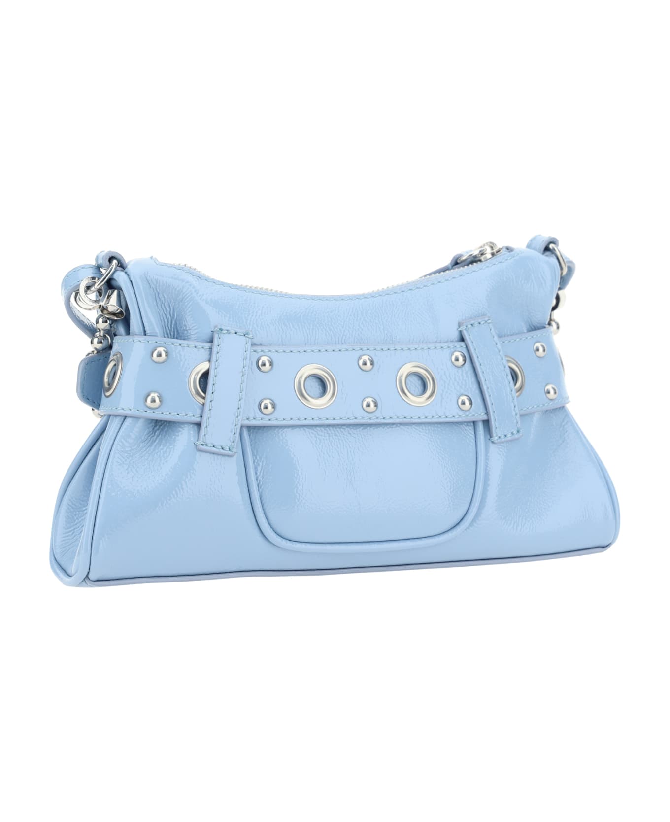 Dsquared2 Gothic Belt Shoulder Bag - Azzurro