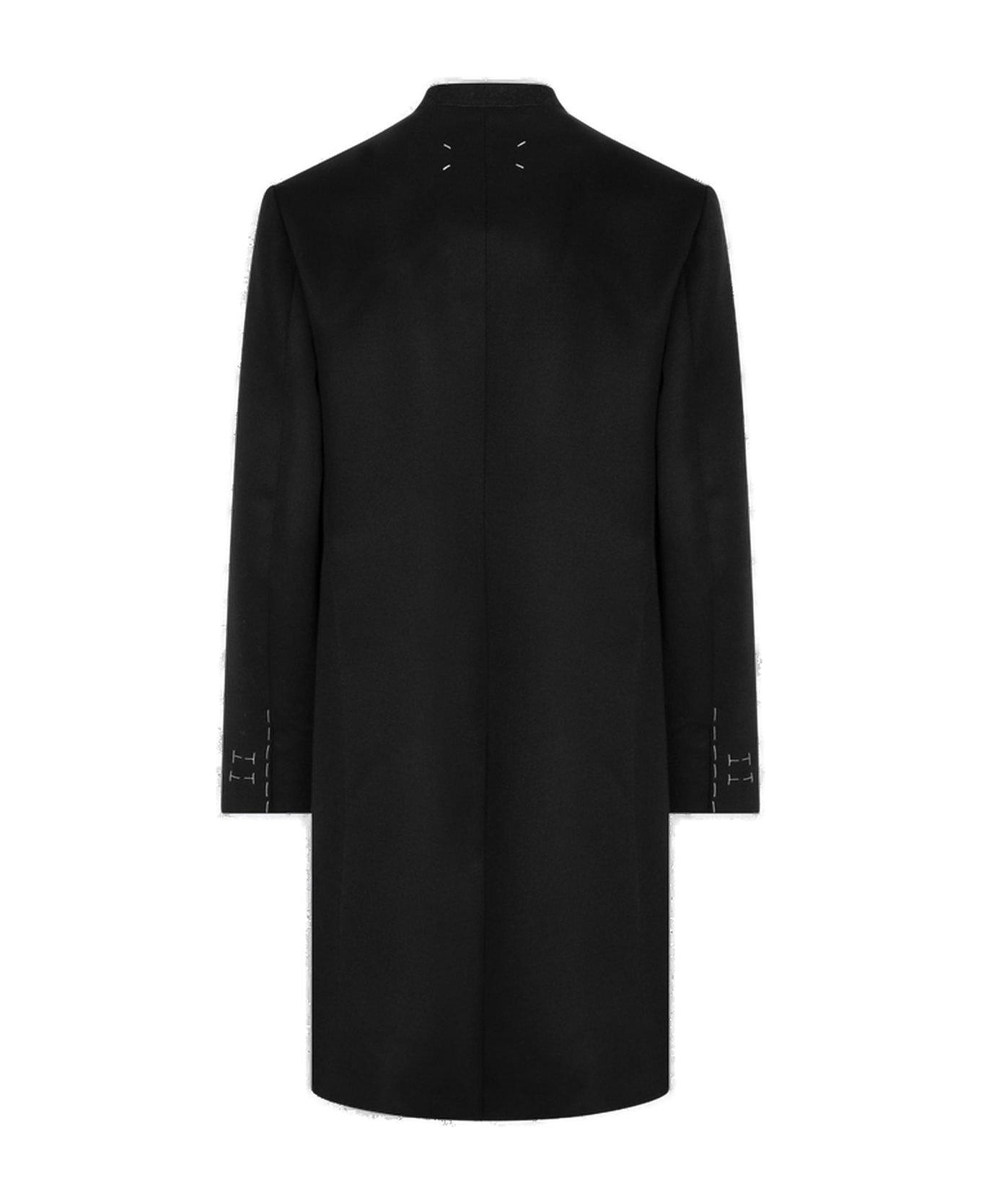 Maison Margiela Wool Coat - Black