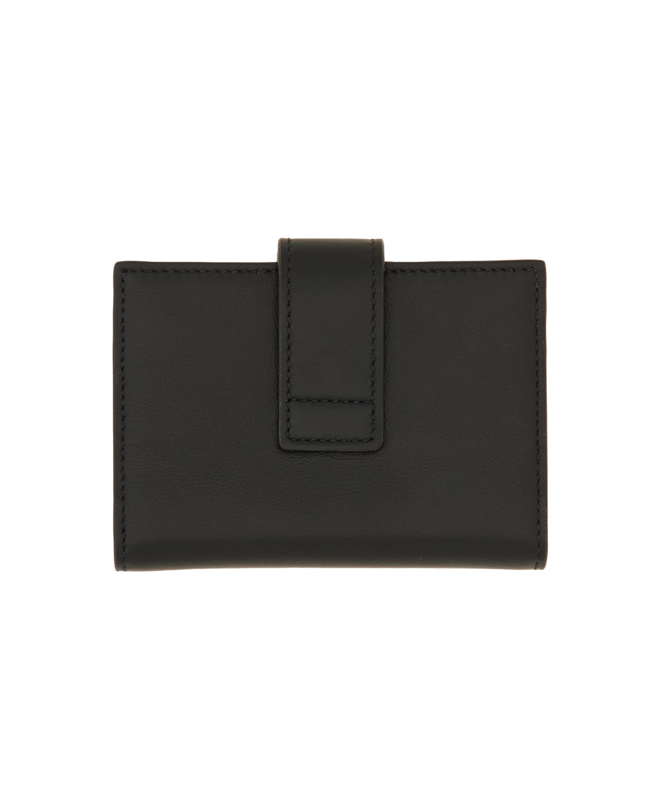 Ferragamo "hug" Card Holder - BLACK