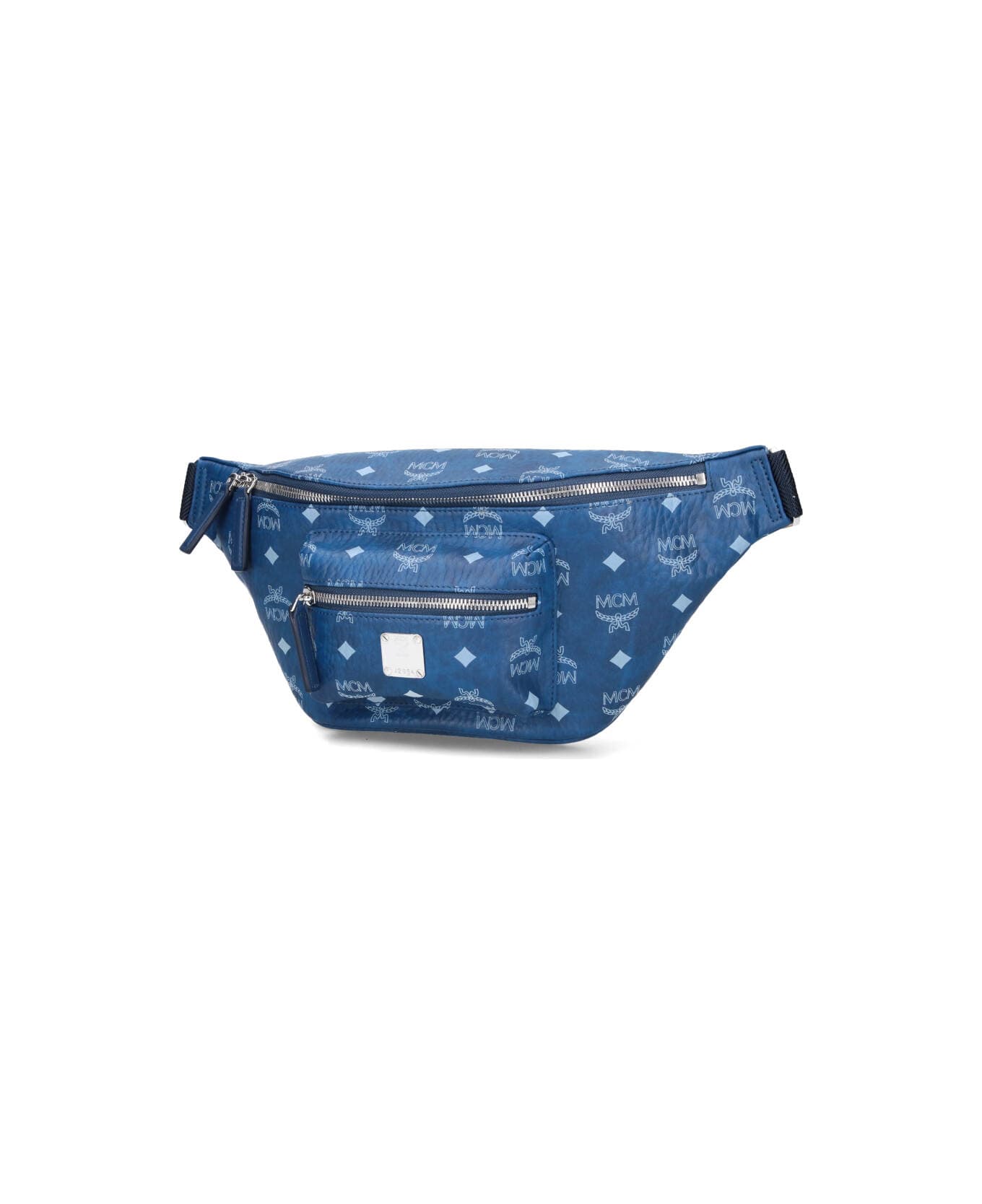 MCM Belt Bag "fursten" - Blue