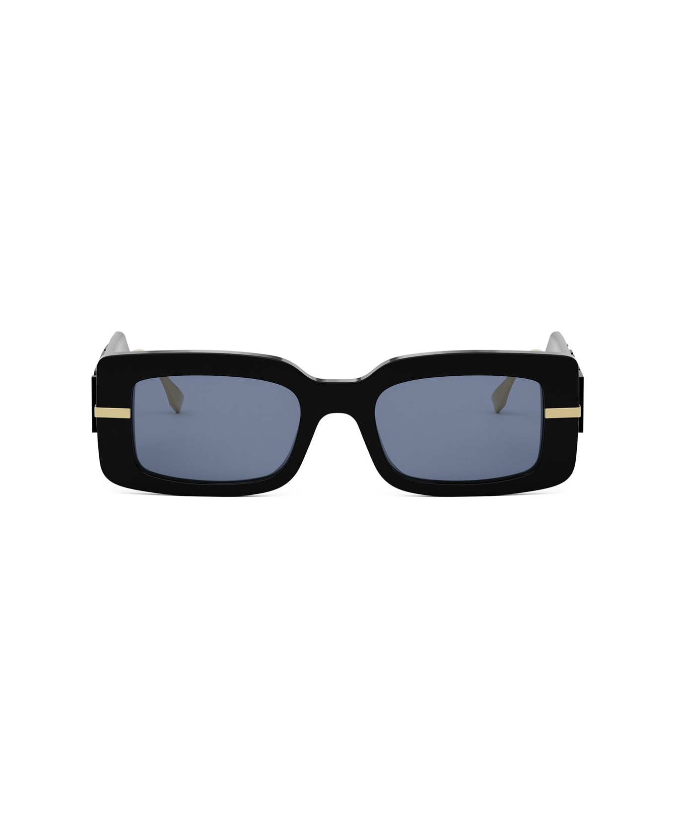 Fendi Eyewear Fendi Fe40133i Fendi Fendigraphy 01v Nero Sunglasses - Nero