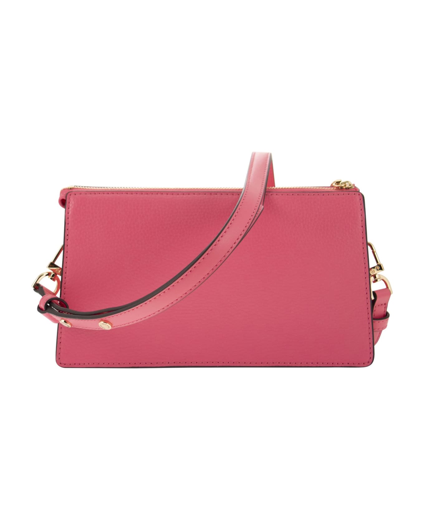 Michael Kors Empire Leather Shoulder Bag - Pink