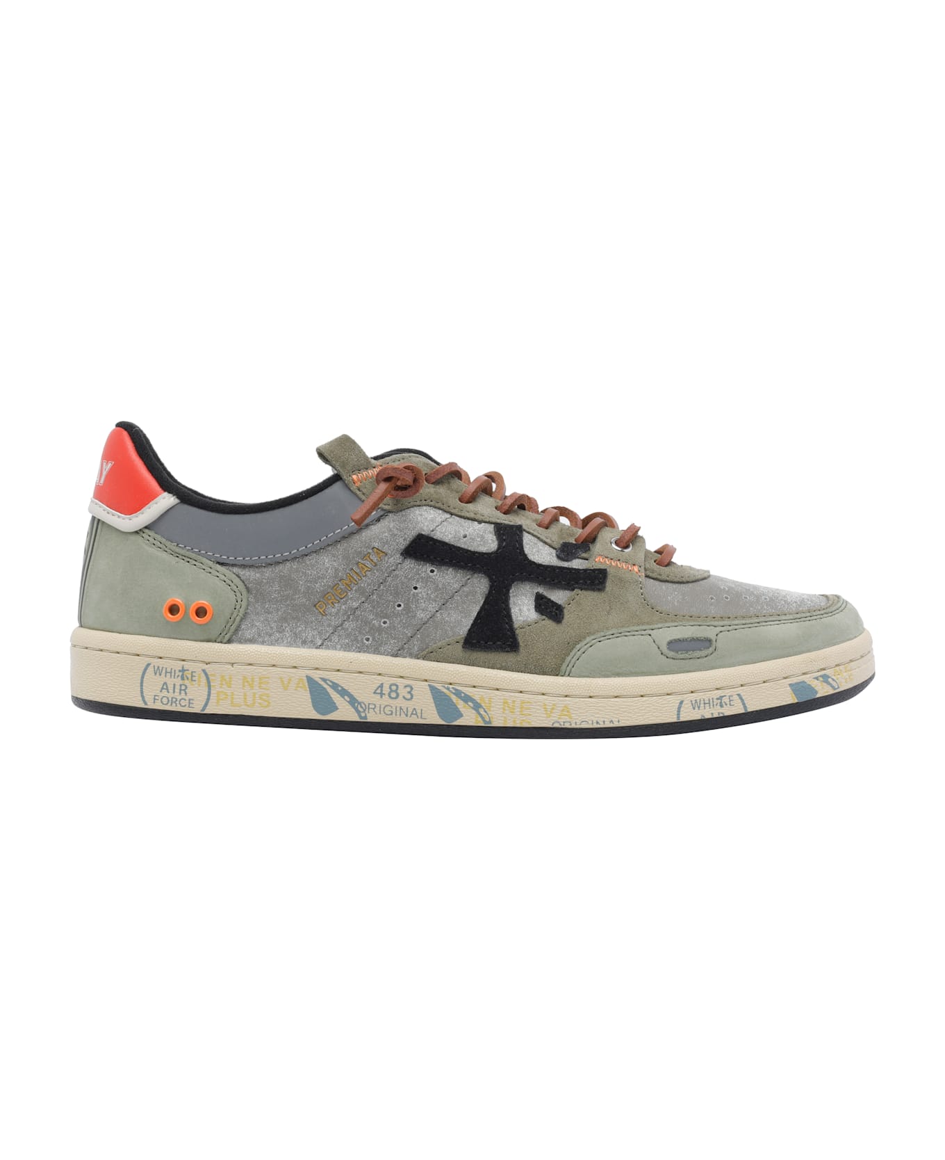 Premiata Bsktclay Sneakers - Green