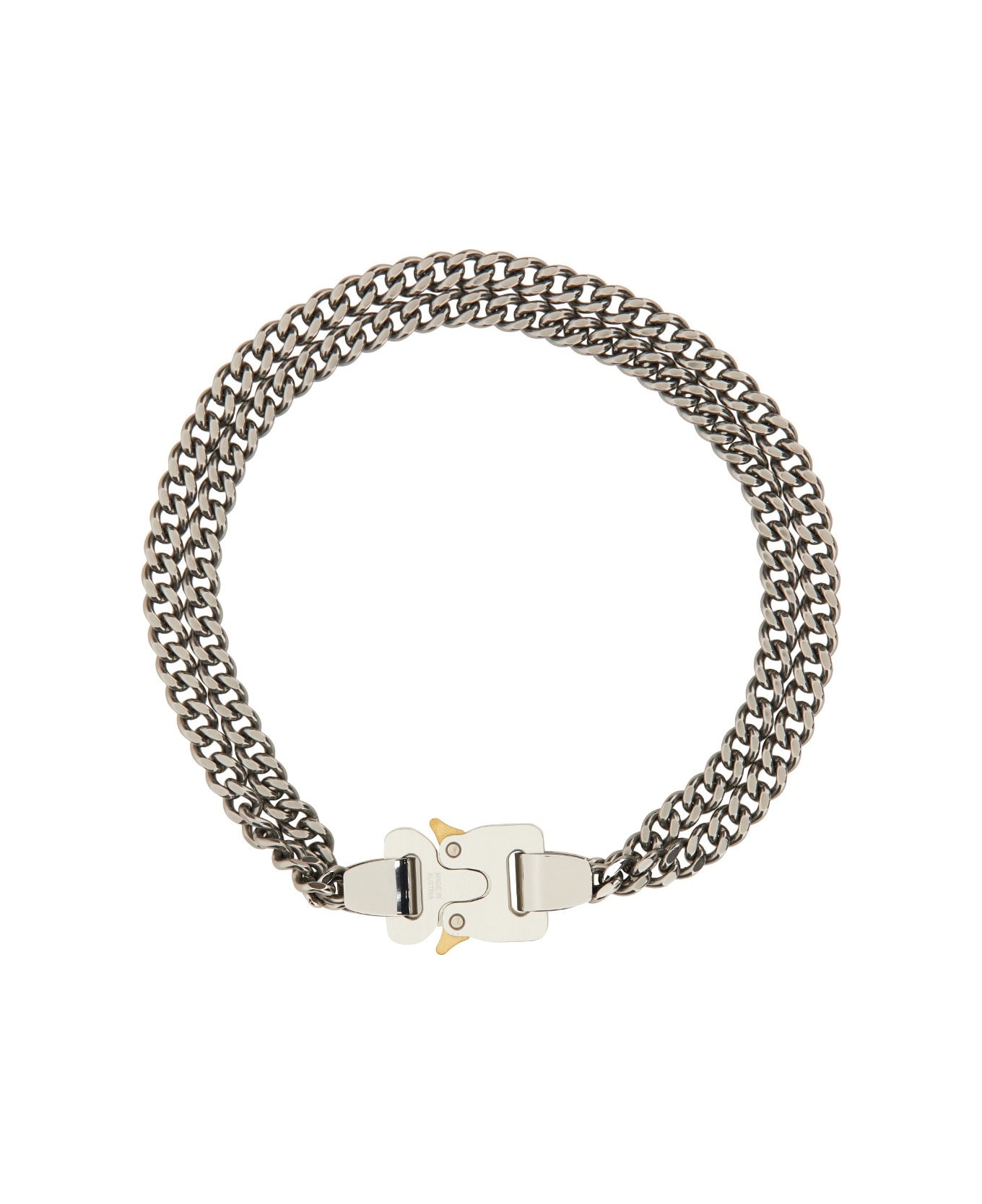 1017 ALYX 9SM 2x Chain Necklace - ARGENTO