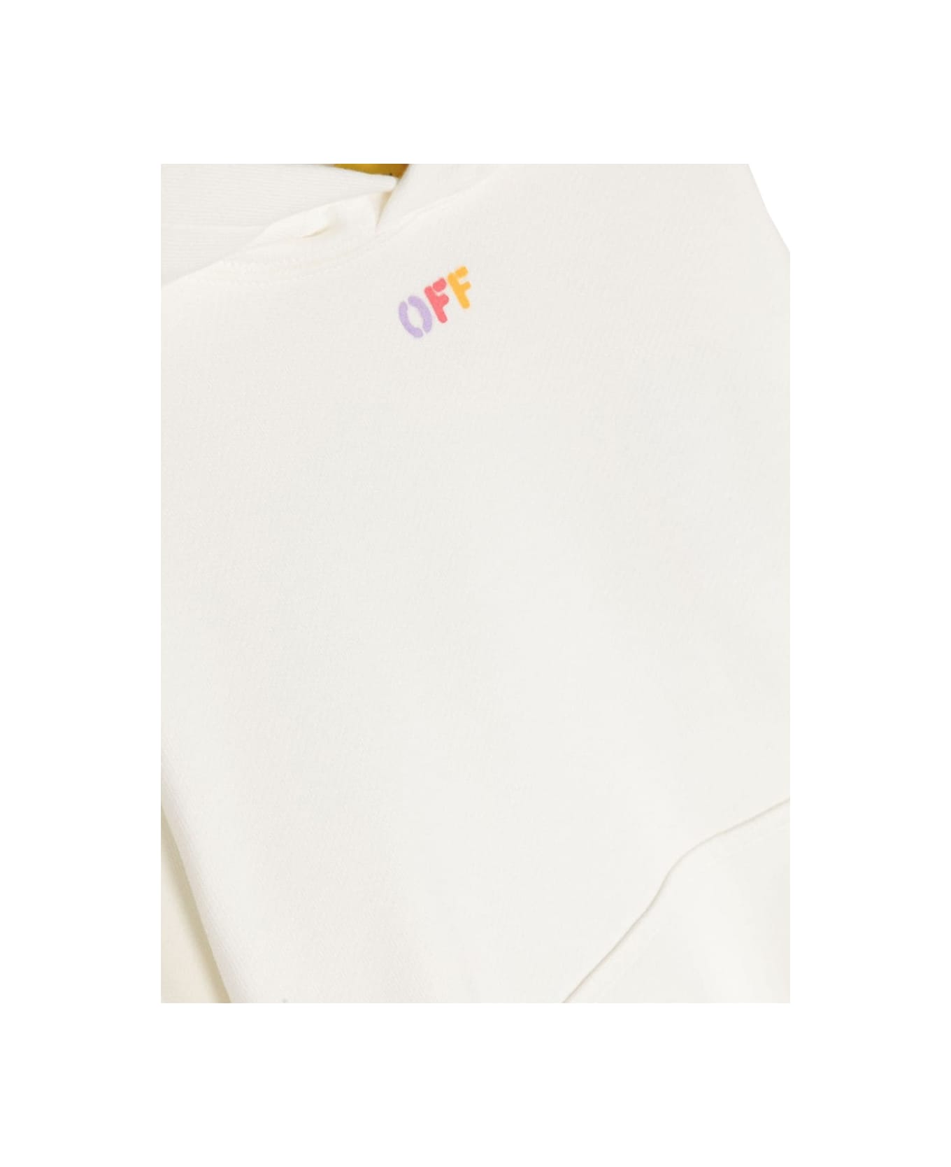 Off-White Arrow Rainbow Hoodie - WHITE