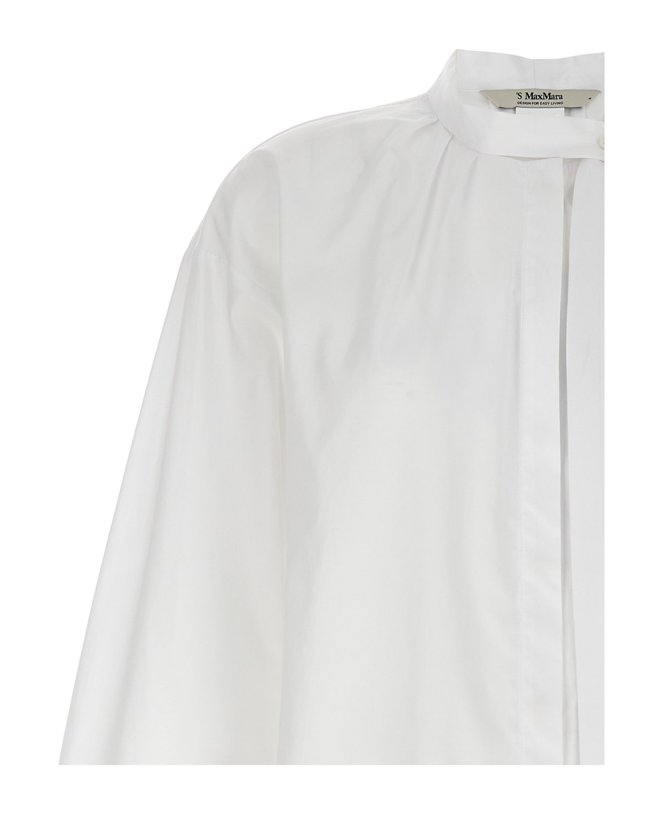 'S Max Mara 'filippa' Shirt - WHITE