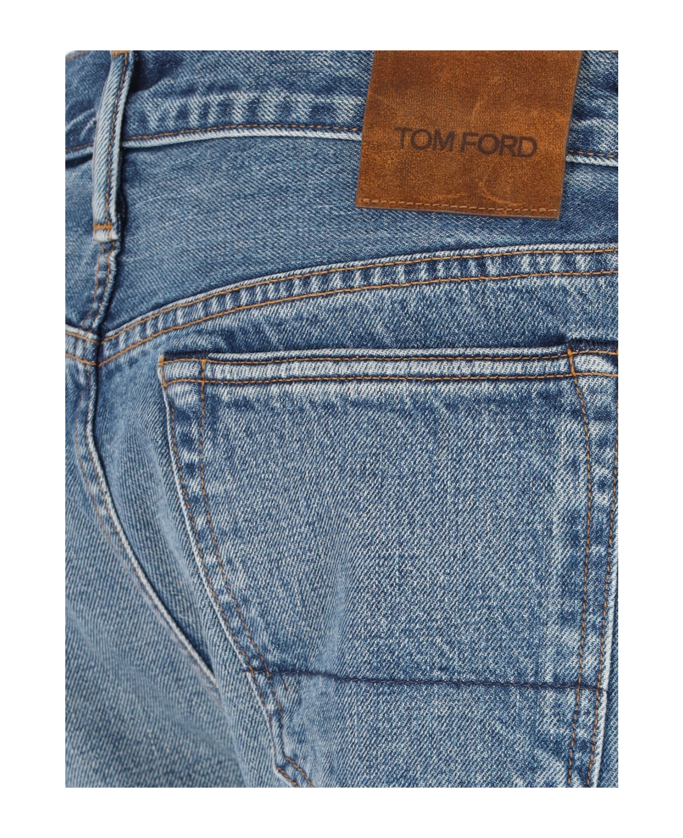 Tom Ford Straight Jeans - Light Blue