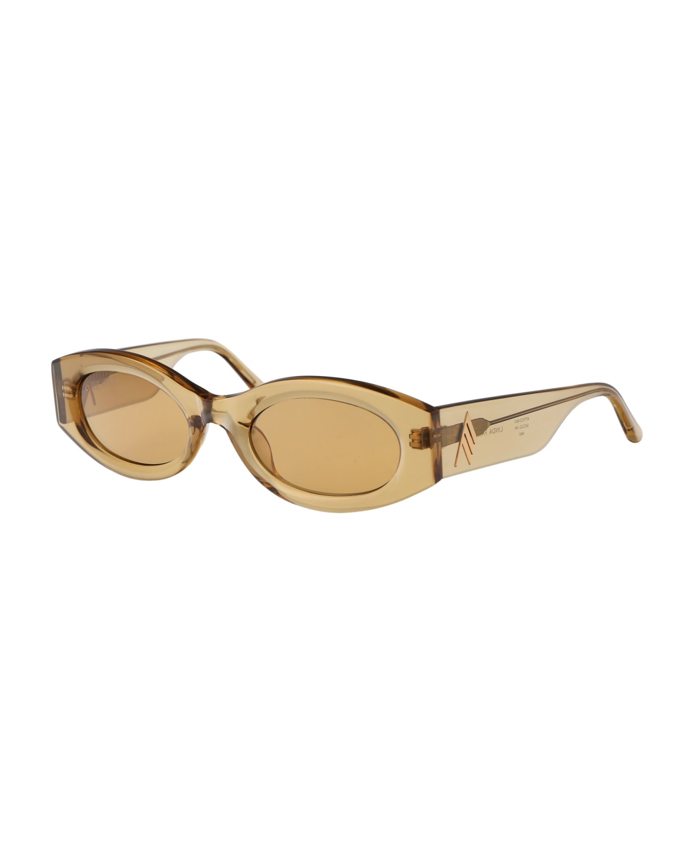 The Attico Berta Sunglasses - 05 SAND GOLD SAND