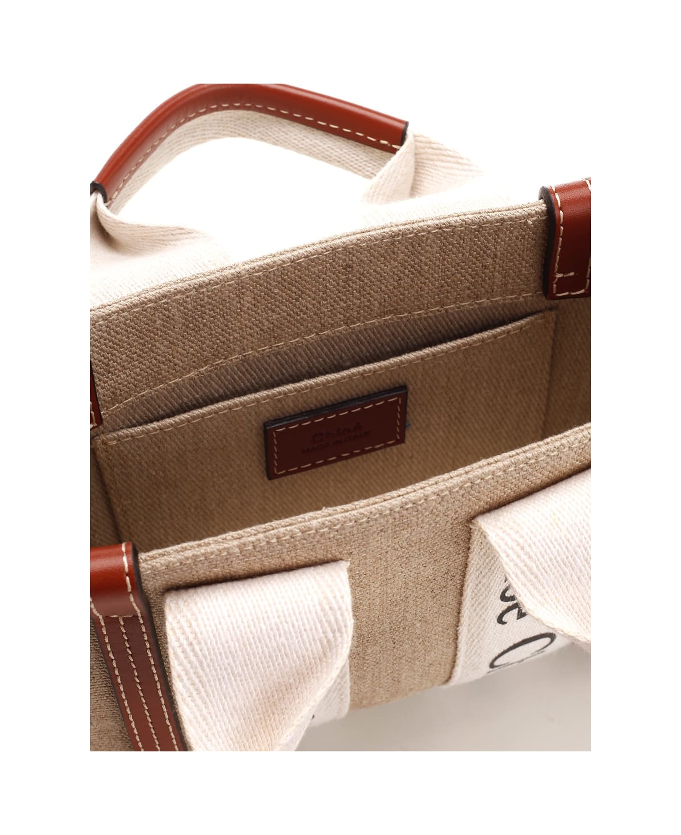 Chloé Small 
woody
 Shoulder Bag - Leather Brown