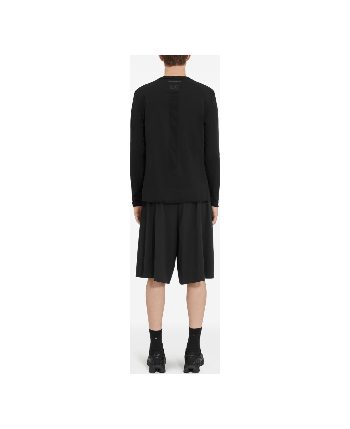 MM6 Maison Margiela Printed T-shirt - Black