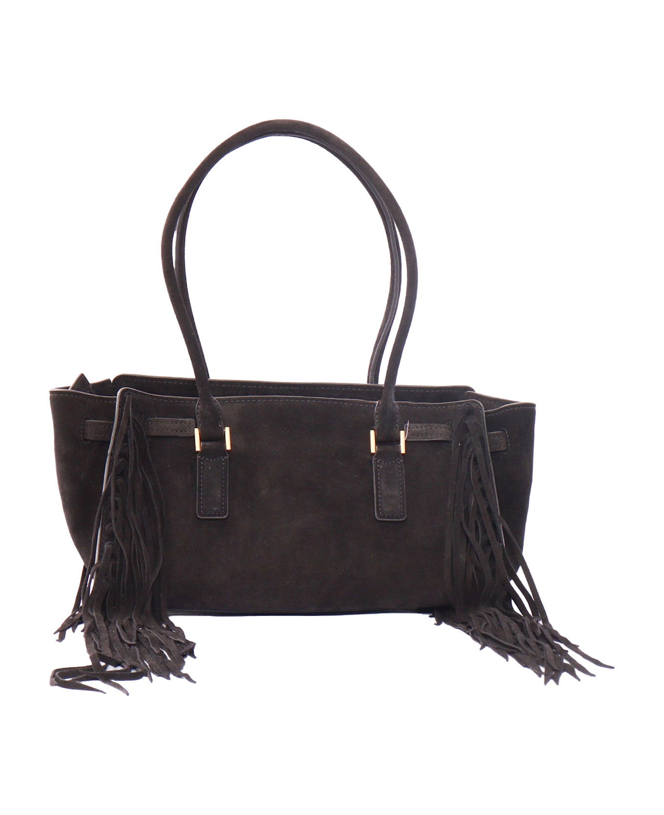 Michael Kors Sm Ew Shoulder Tote - BLACK