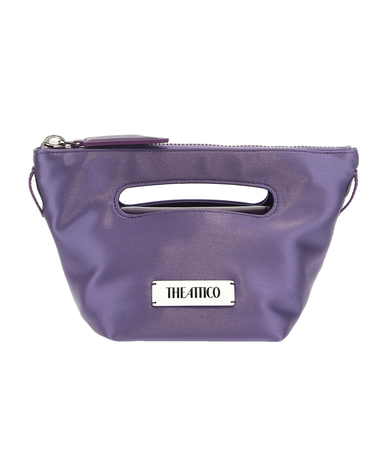 The Attico 'via Dei Giardini 15' Handbag - Purple トートバッグ