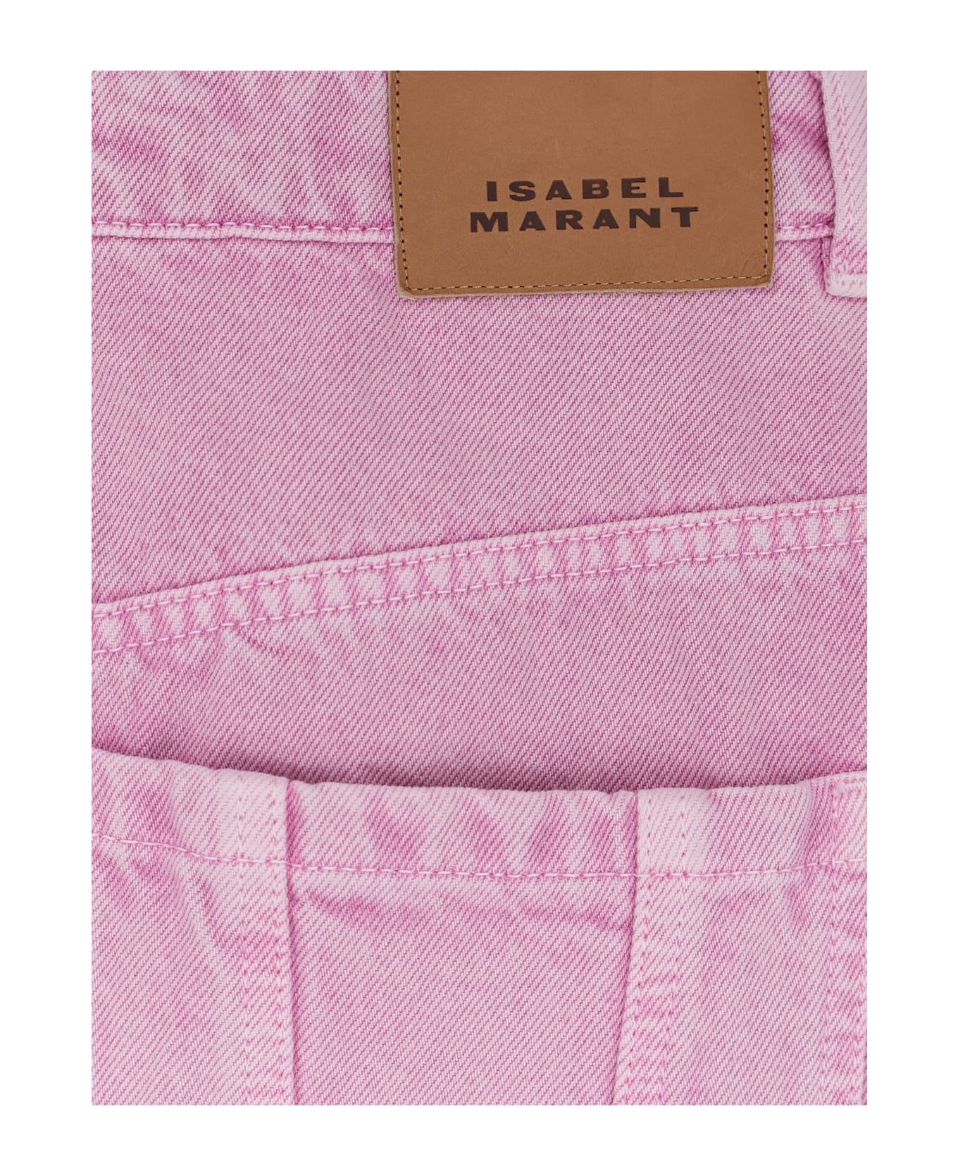 Marant Étoile Juana Organic Cotton Skirt - Pink