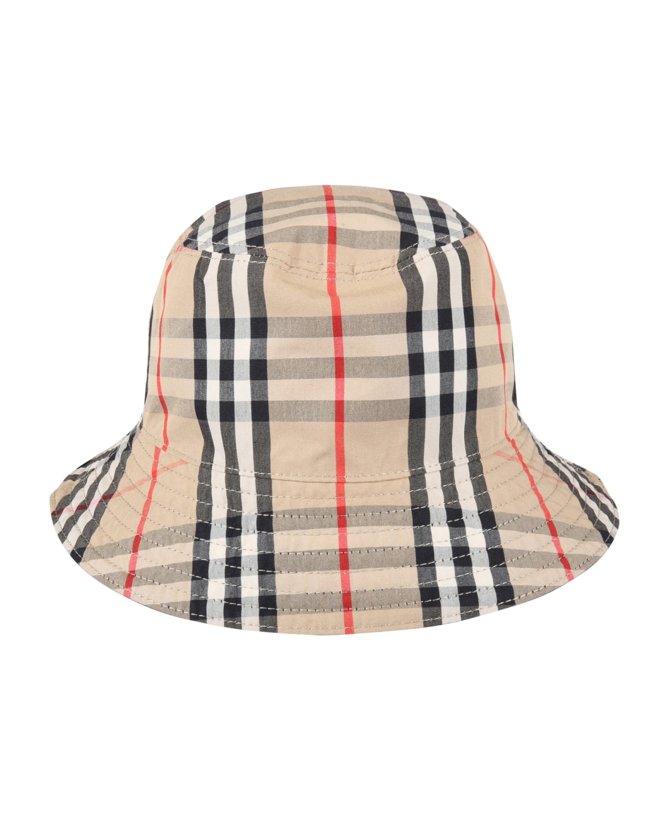 Burberry Reversible Cloche For Kids - Blue