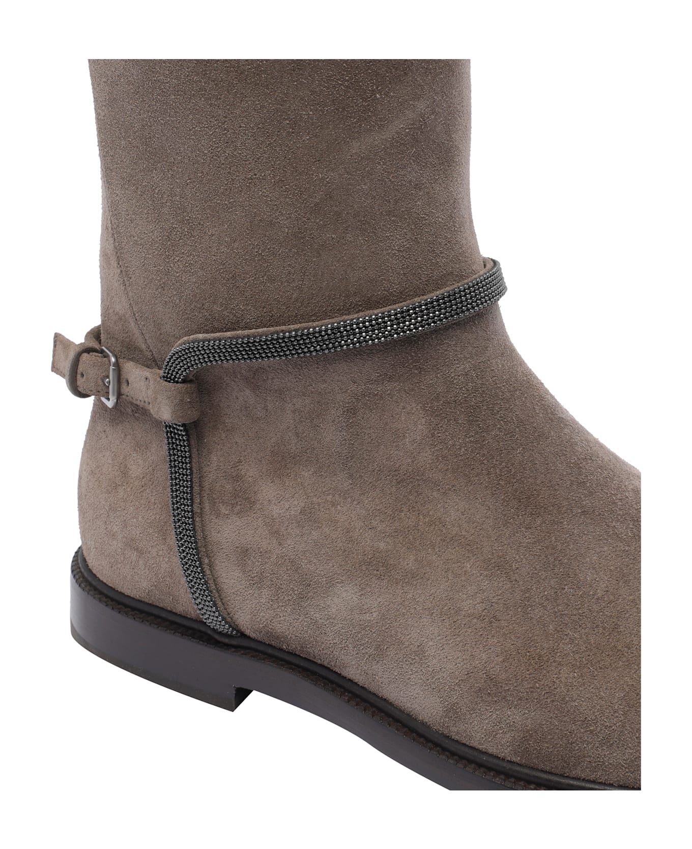 Brunello Cucinelli Suede Boots - Brown