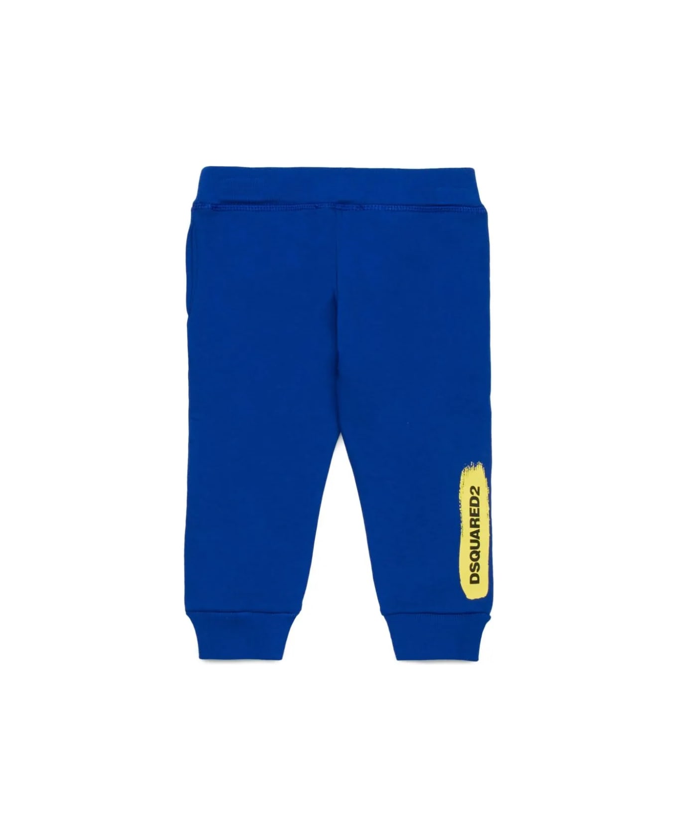Dsquared2 Pantaloni Con Logo - Blue ボトムス
