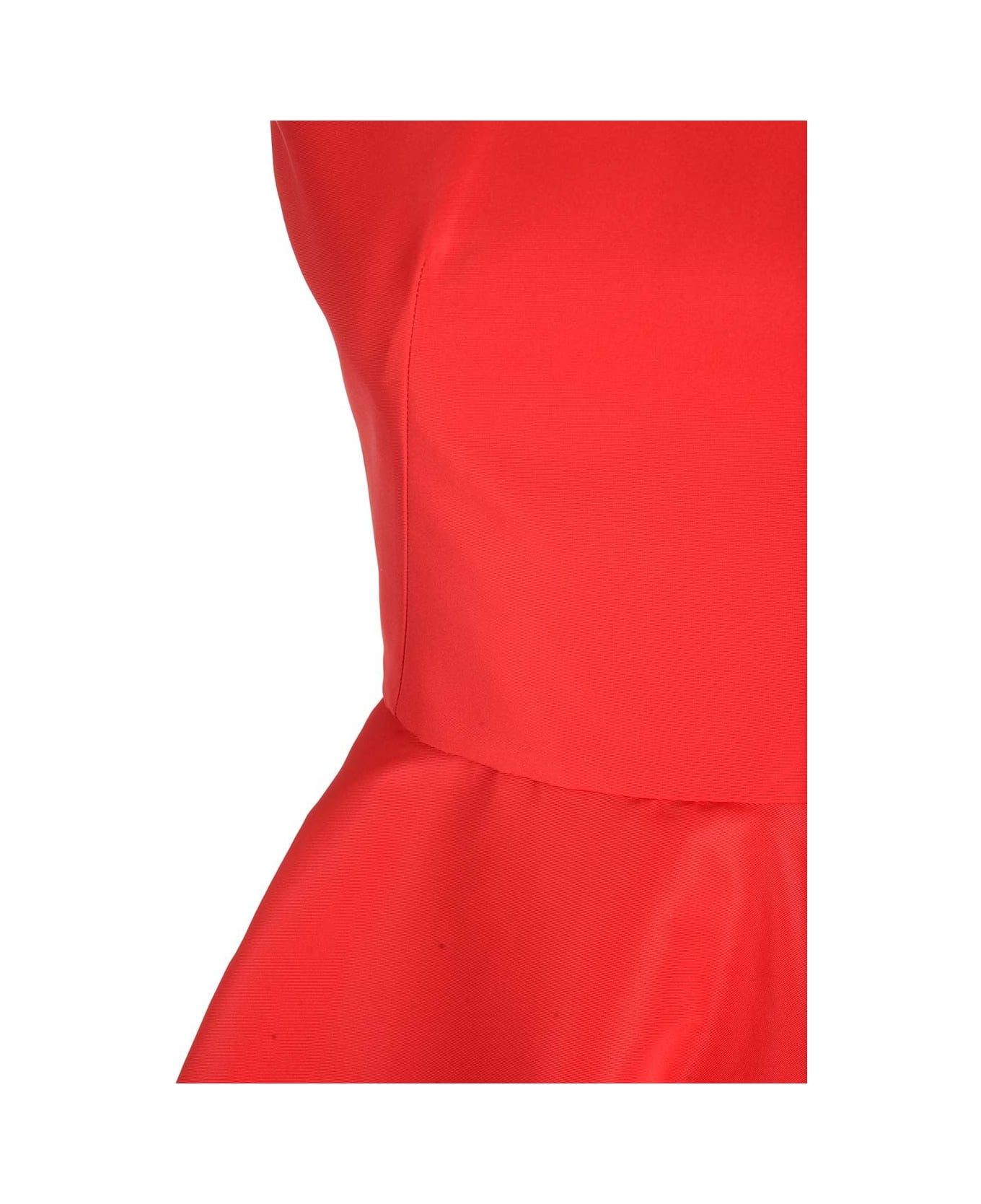 Alexander McQueen Red Midi Dress - Red