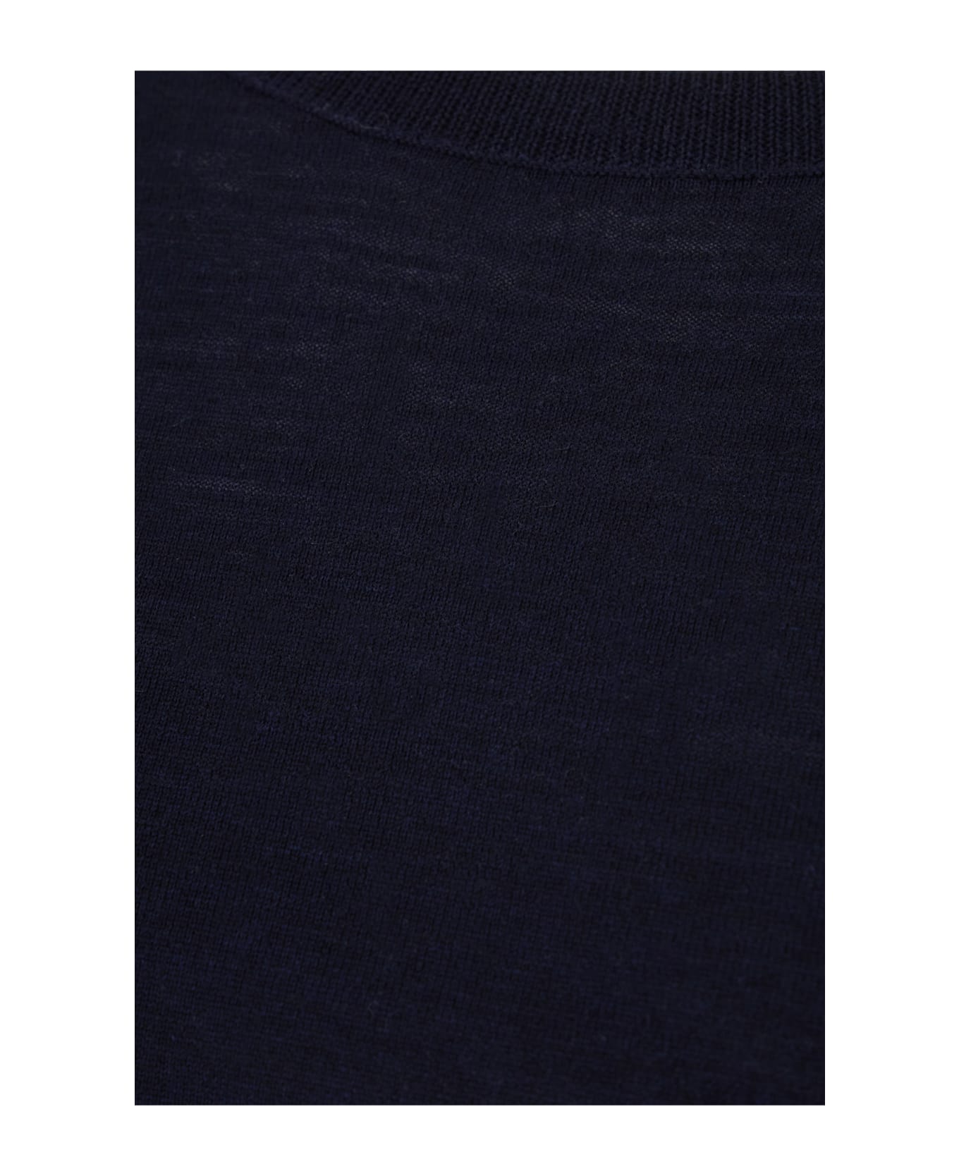 Ballantyne Navy Blue Wool Sweater - 13777