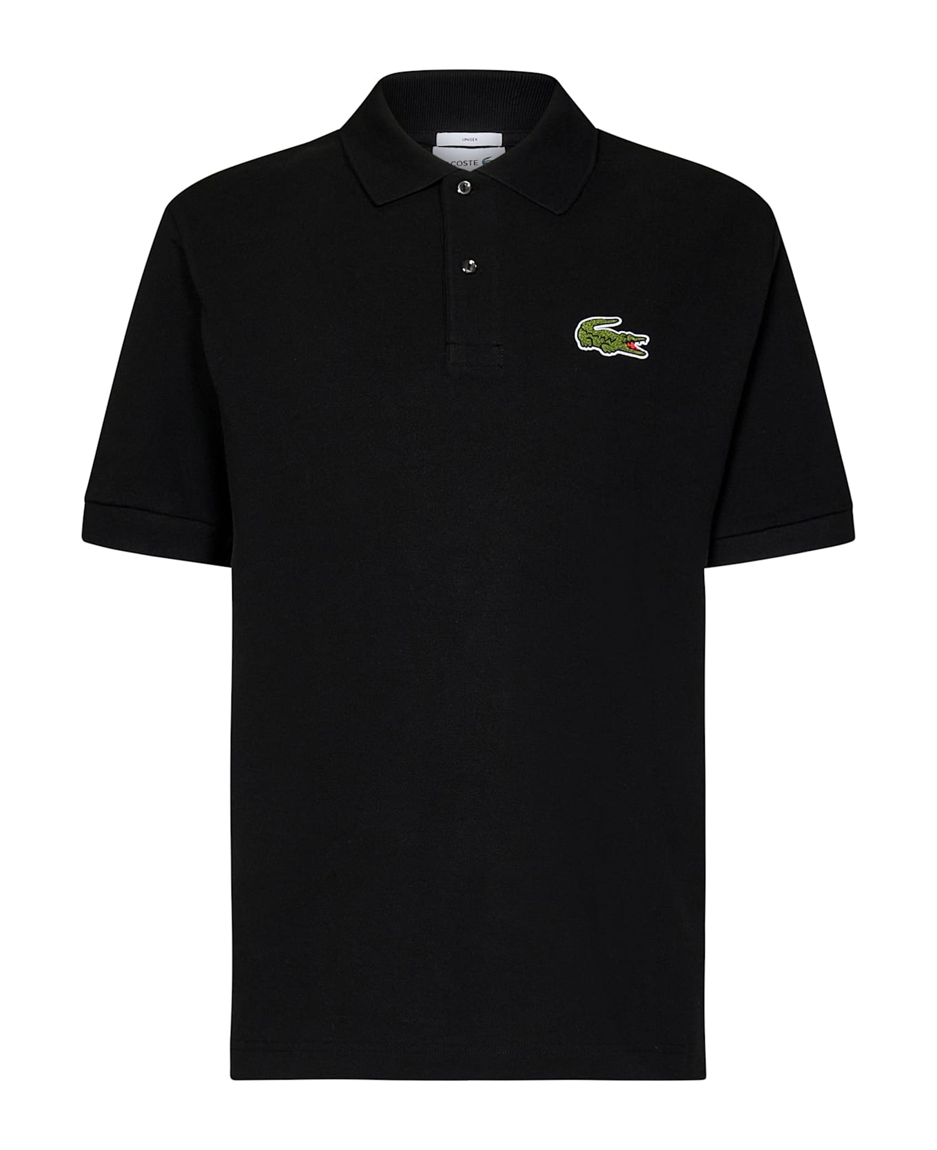 Lacoste Original L.12.12 Loose Fit Polo Shirt - Black