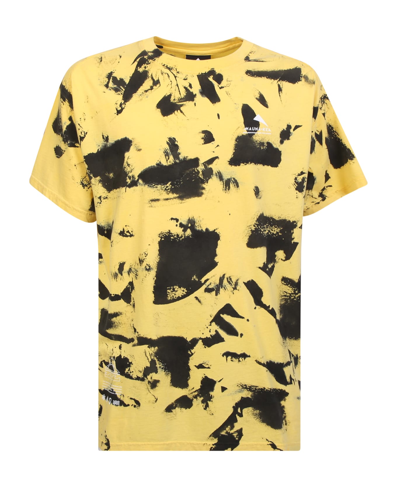 Mauna Kea Yellow Cotton T-shirt - Yellow シャツ