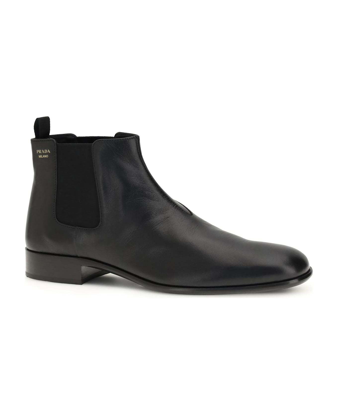Prada Leather Ankle Boots
