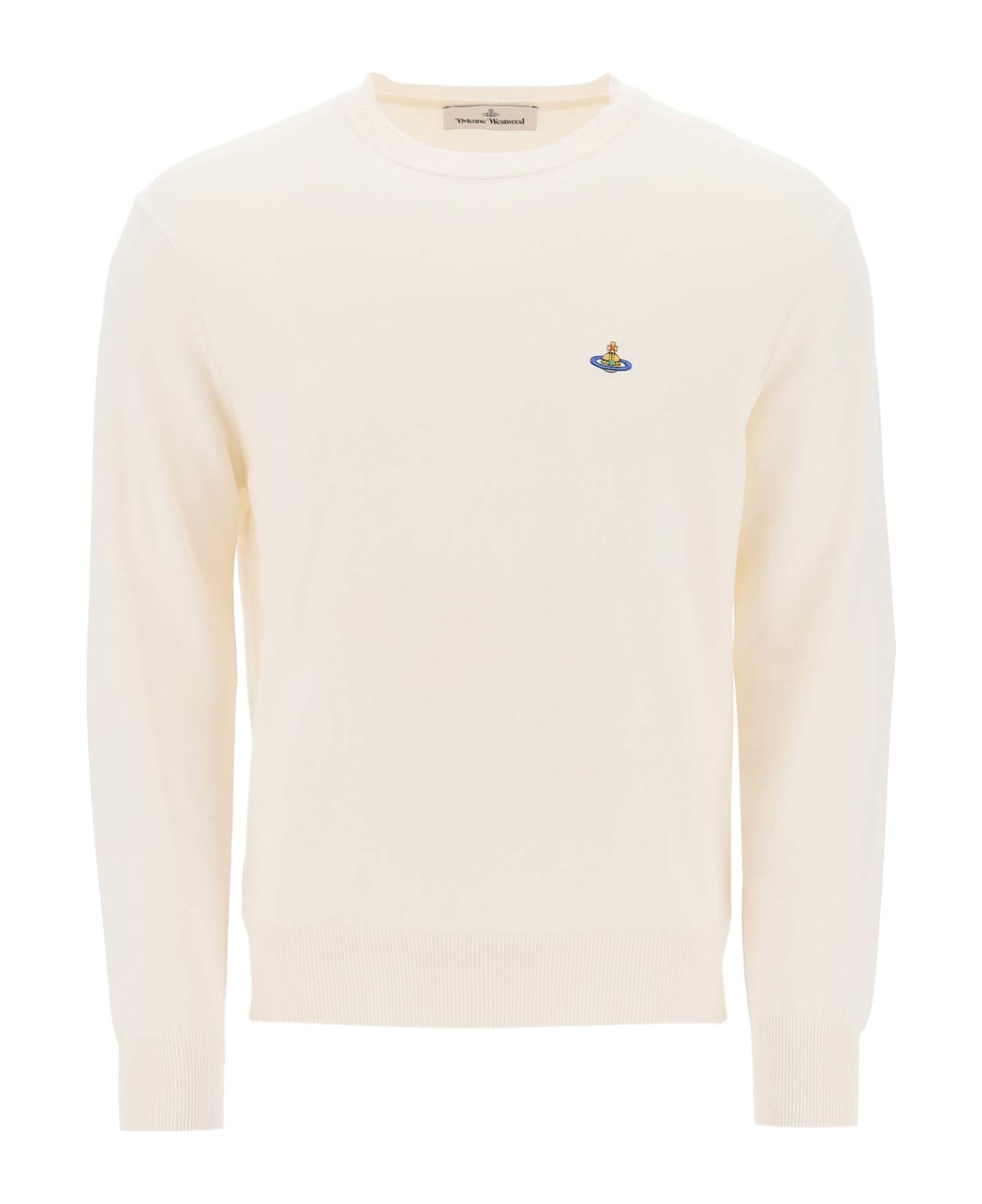 Vivienne Westwood Organic Cotton And Cashmere Sweater - CREAM (White)