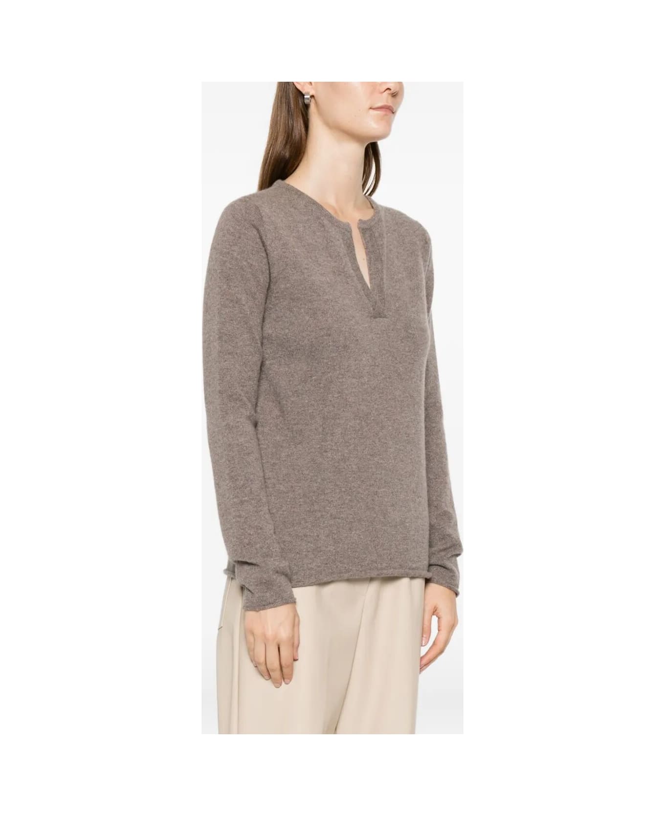 Liviana Conti Vania Knit - Brown Casha