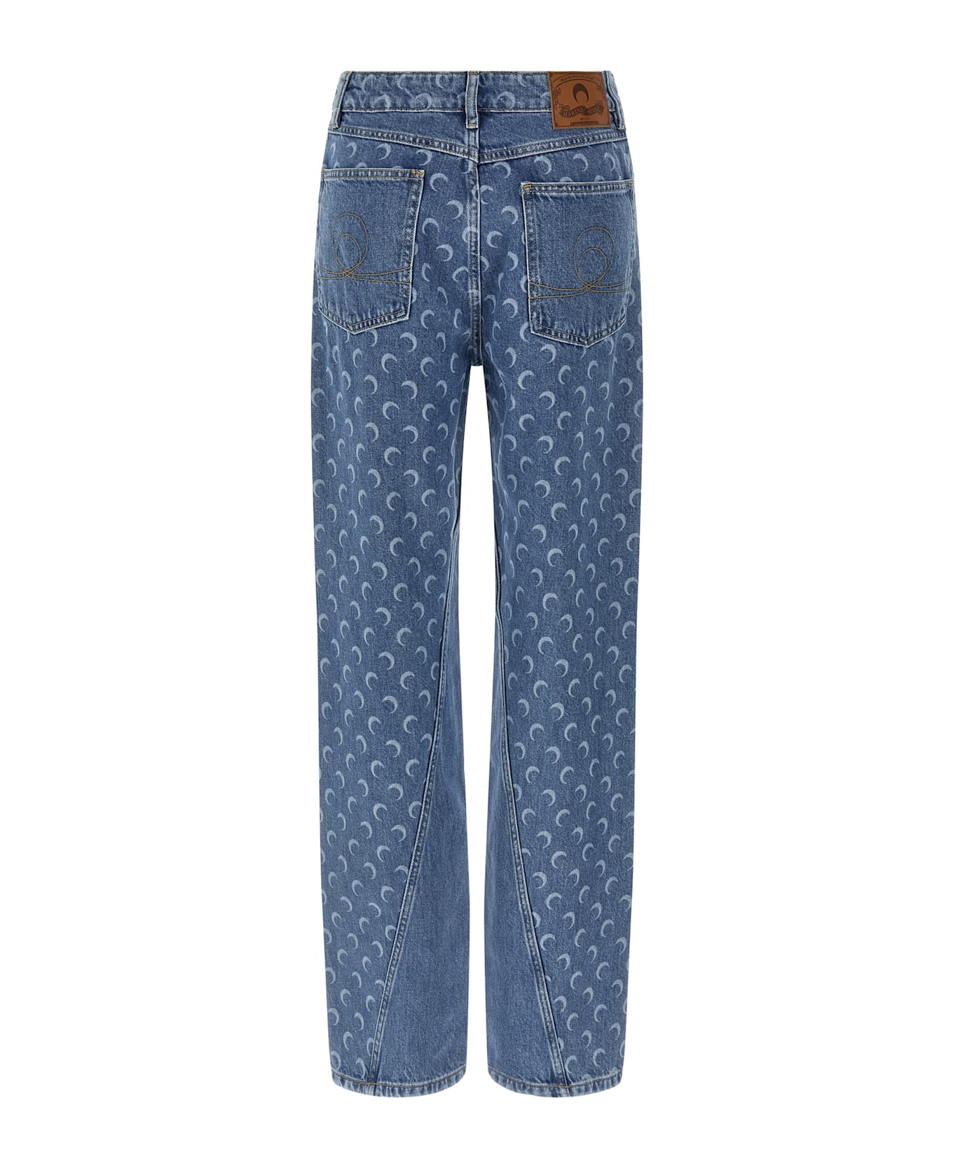 Marine Serre 
moon
 Jeans - Light Blue