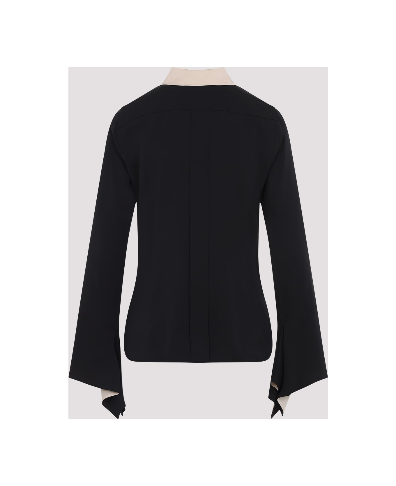 Max Mara Pio Bicolor Shirt - Nero