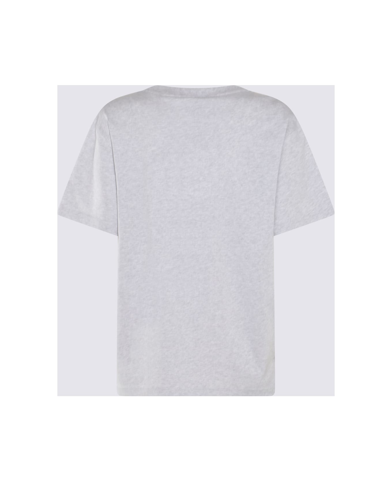 Alexander Wang Light Grey Cotton T-shirt - LIGHT HEATHER GREY Tシャツ
