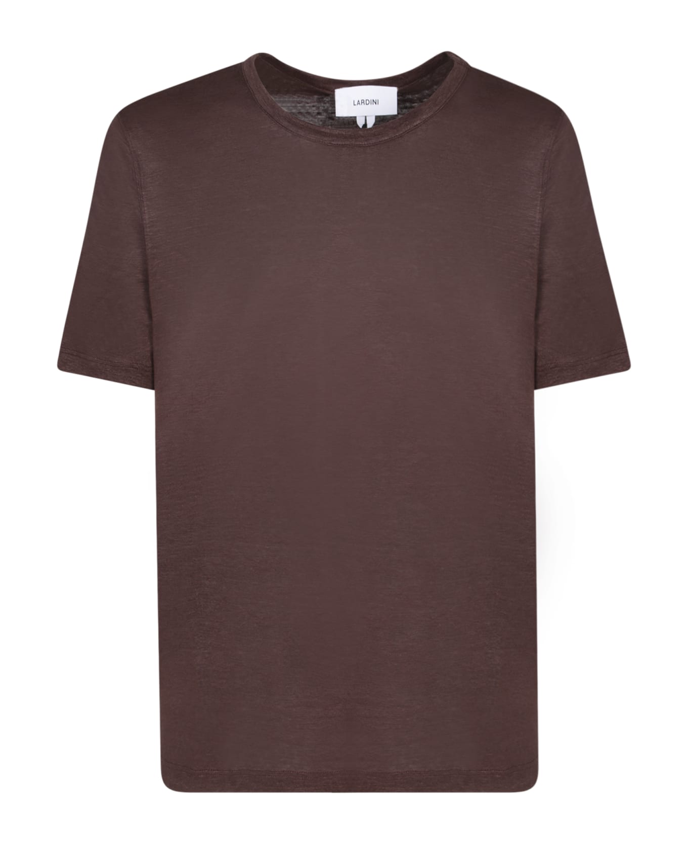 Lardini Dark Brown T-shirt - Brown