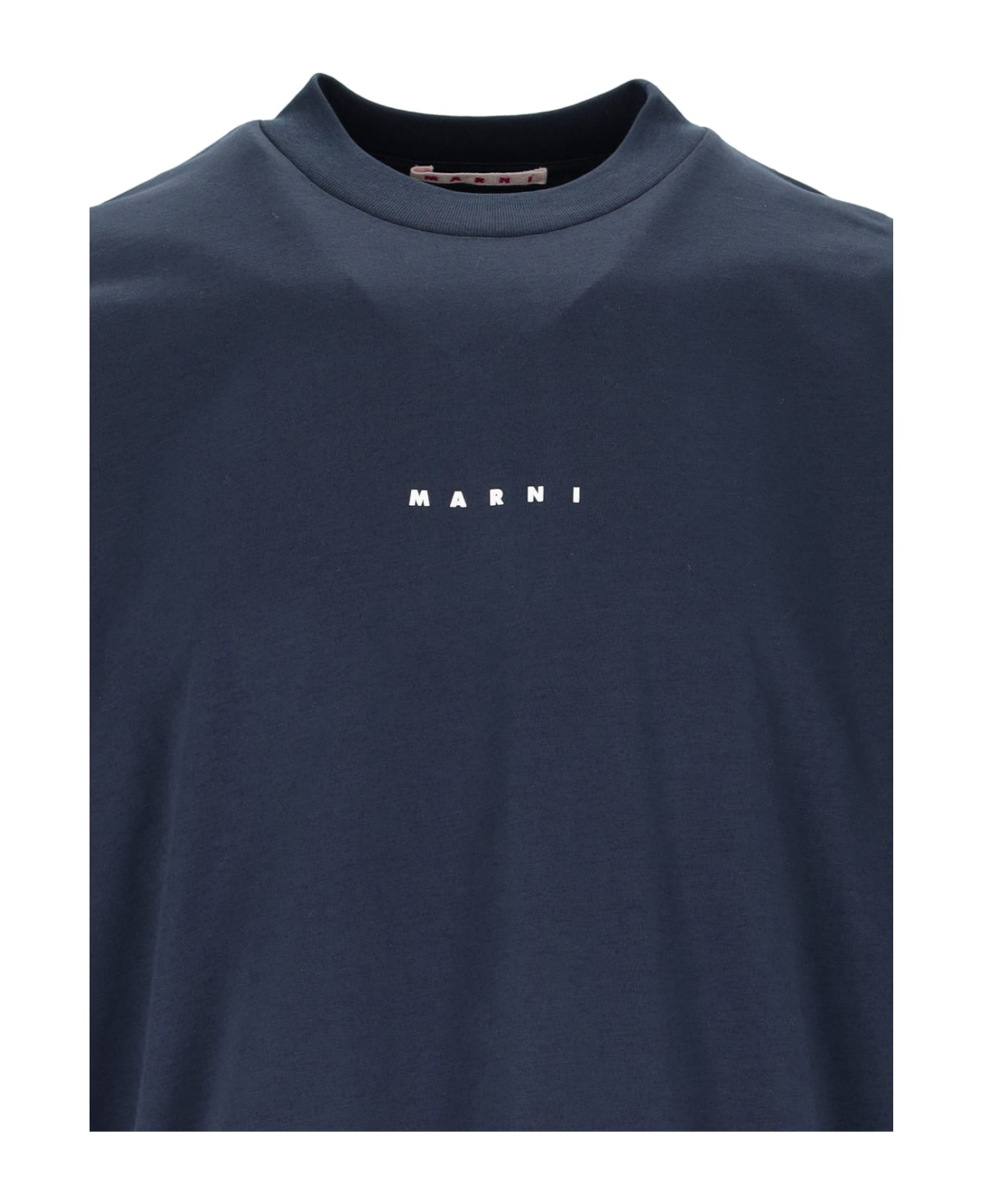Marni Logo T-shirt - Blue シャツ