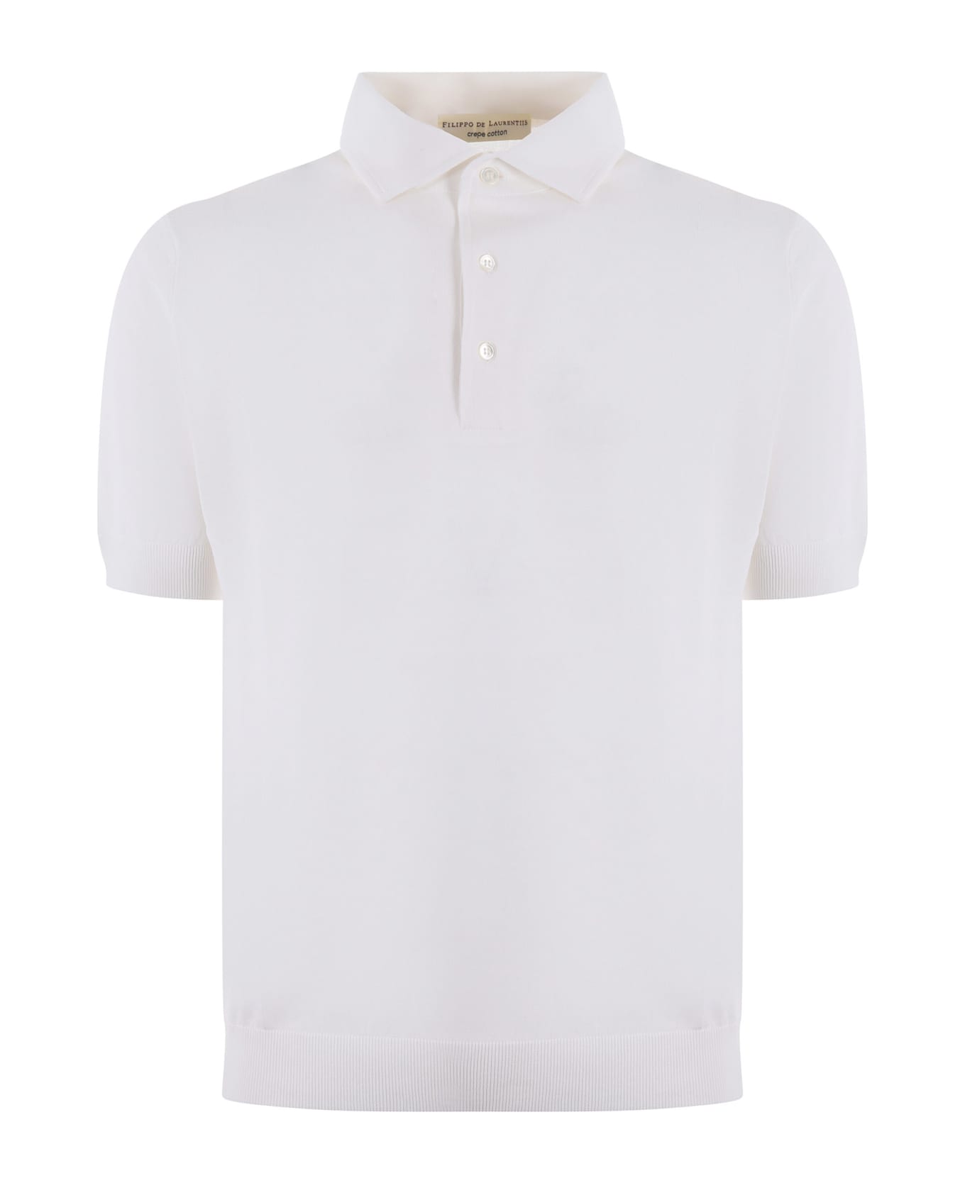 Filippo De Laurentiis Polo Shirt - Bianco ポロシャツ
