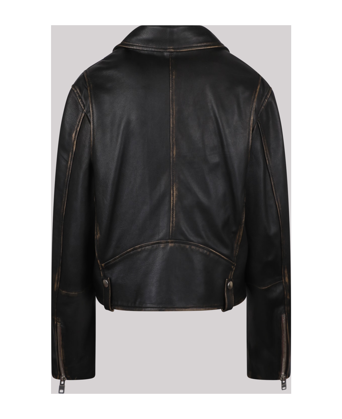 Diesel L-edme Leather Jacket