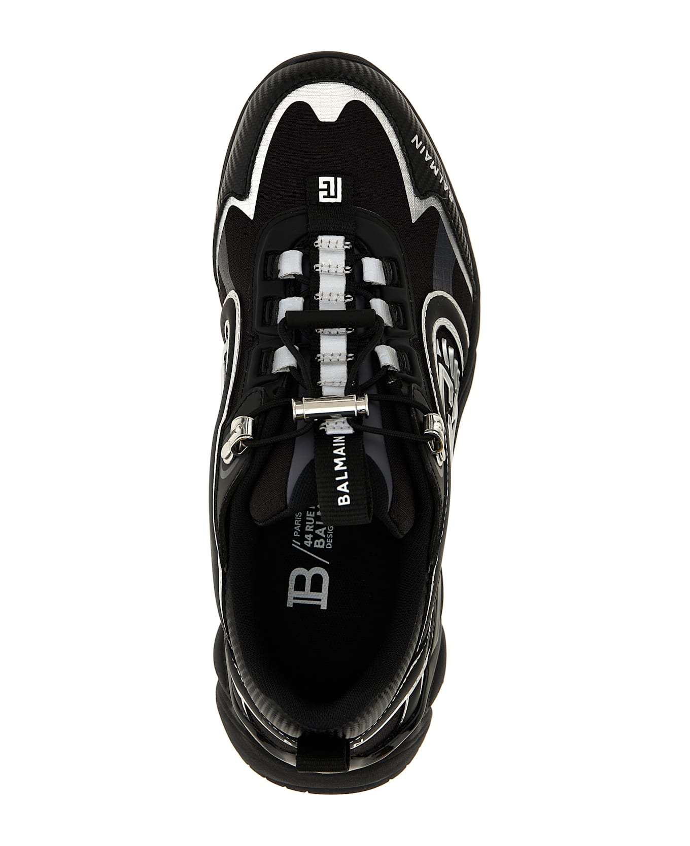 Balmain 'cosmic Dust' Sneakers - BLACK