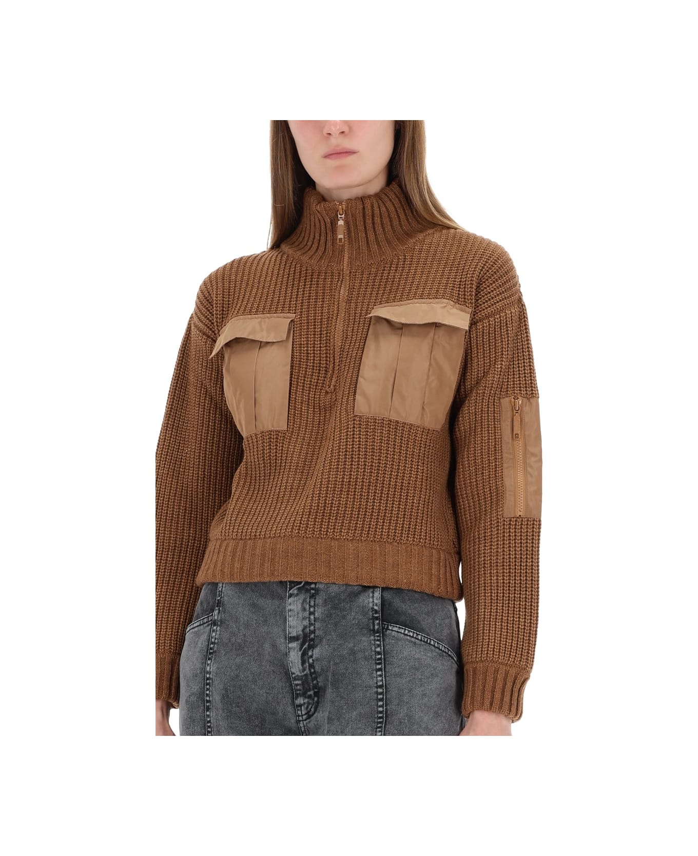 Baum und Pferdgarten Sweater "clyde" - BROWN