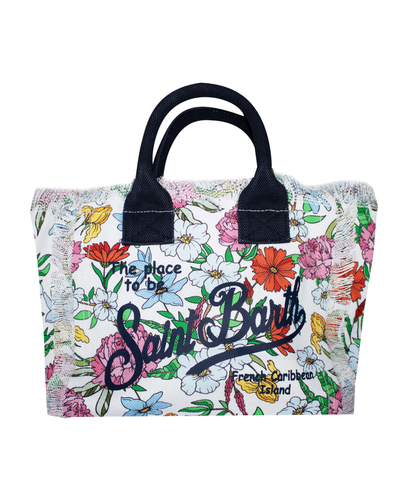 MC2 Saint Barth Handbag In Cotton With Print - Multicolor アクセサリー＆ギフト