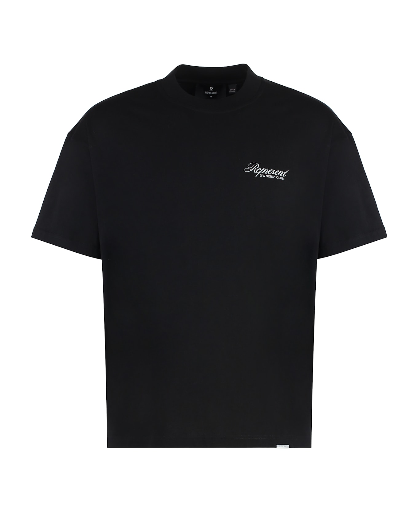 REPRESENT Cotton Crew-neck T-shirt - Nero