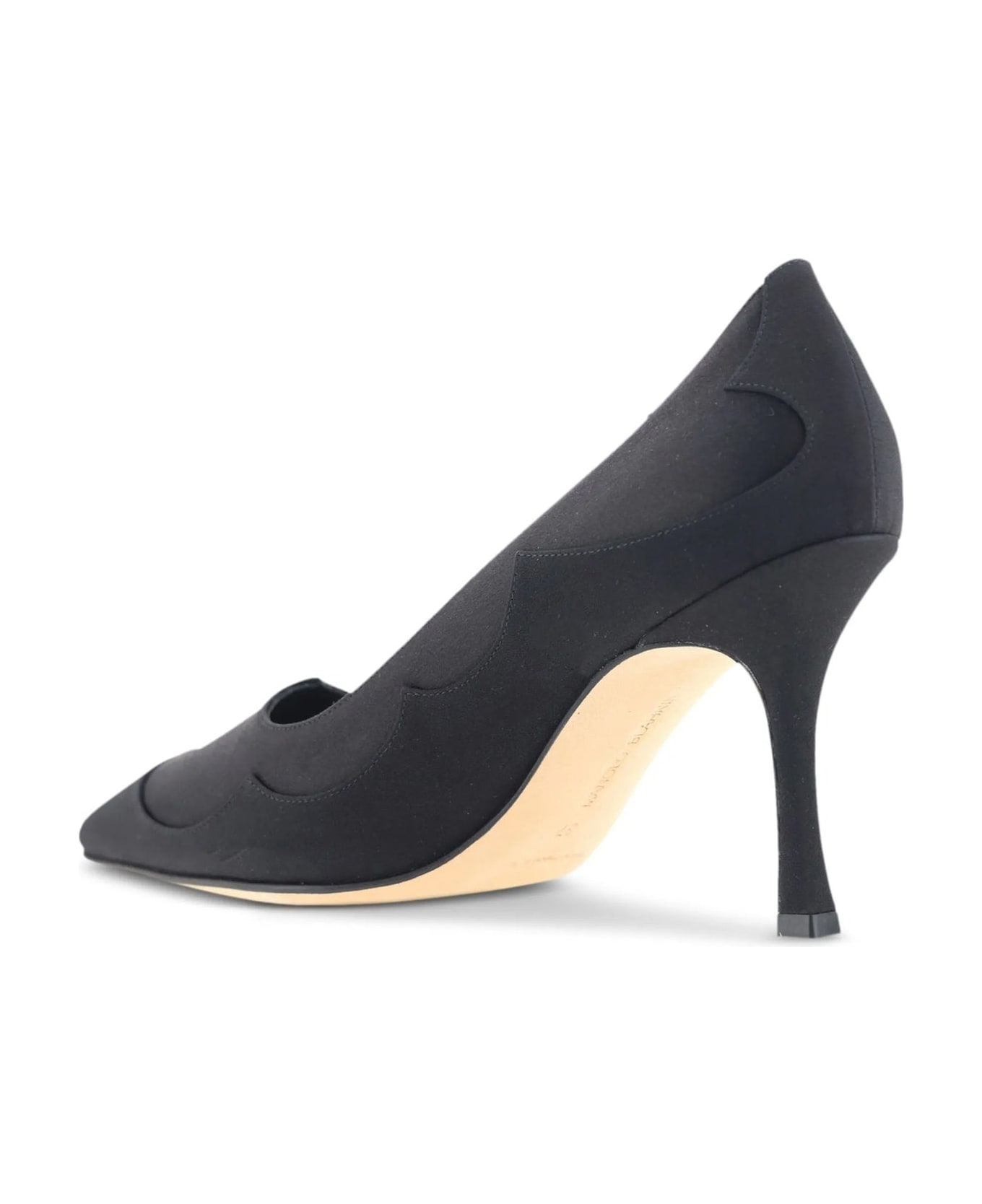 Manolo Blahnik Fabrakahi 90 Pumps - Black