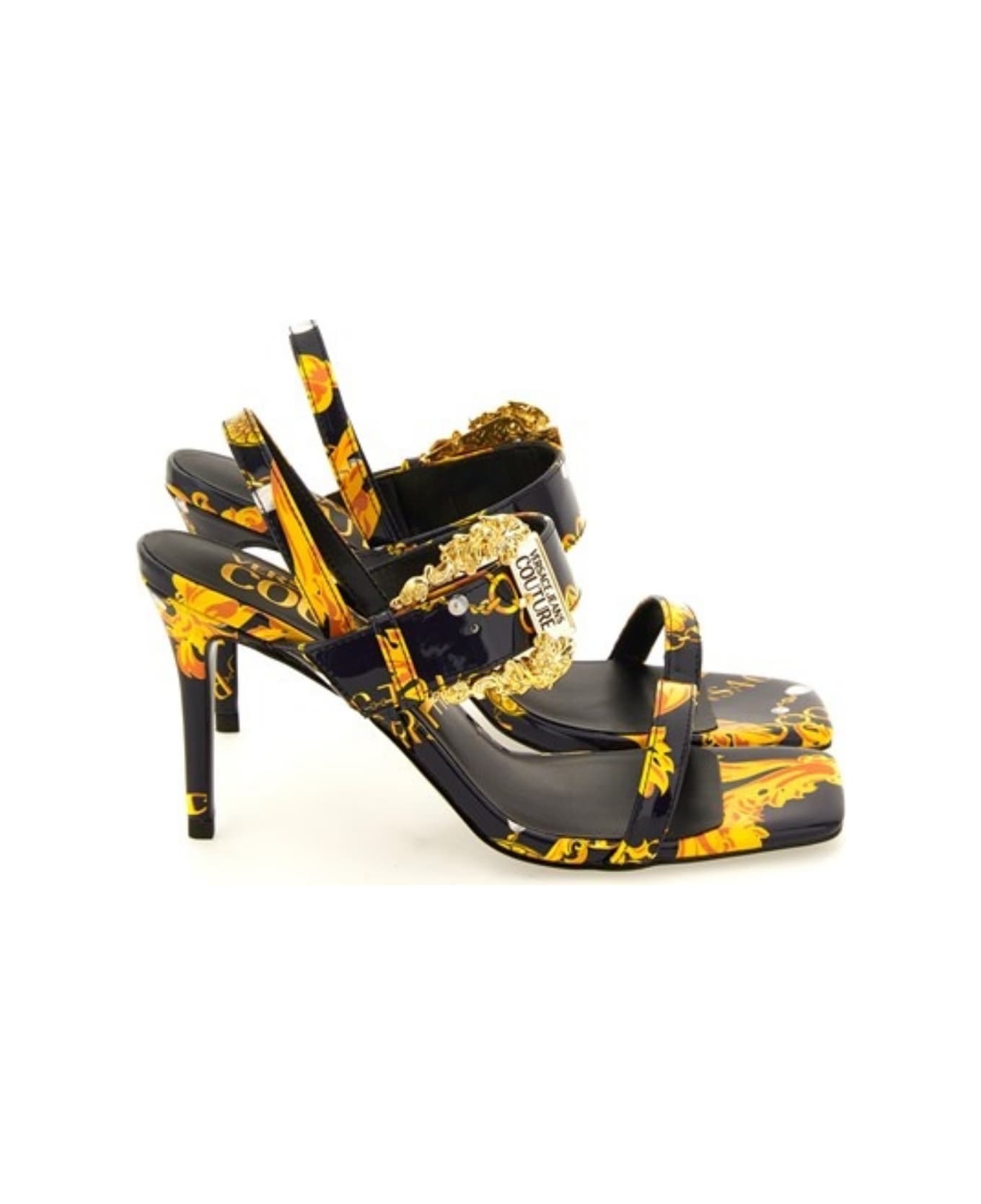 Versace Jeans Couture Sandals With Heel | italist