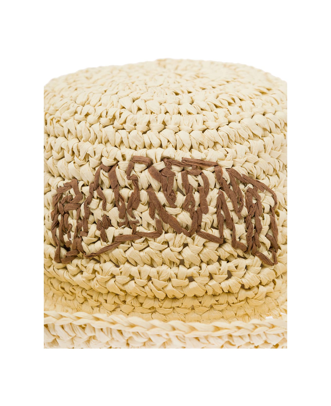 Ganni Summer Straw Hat - Beige 帽子