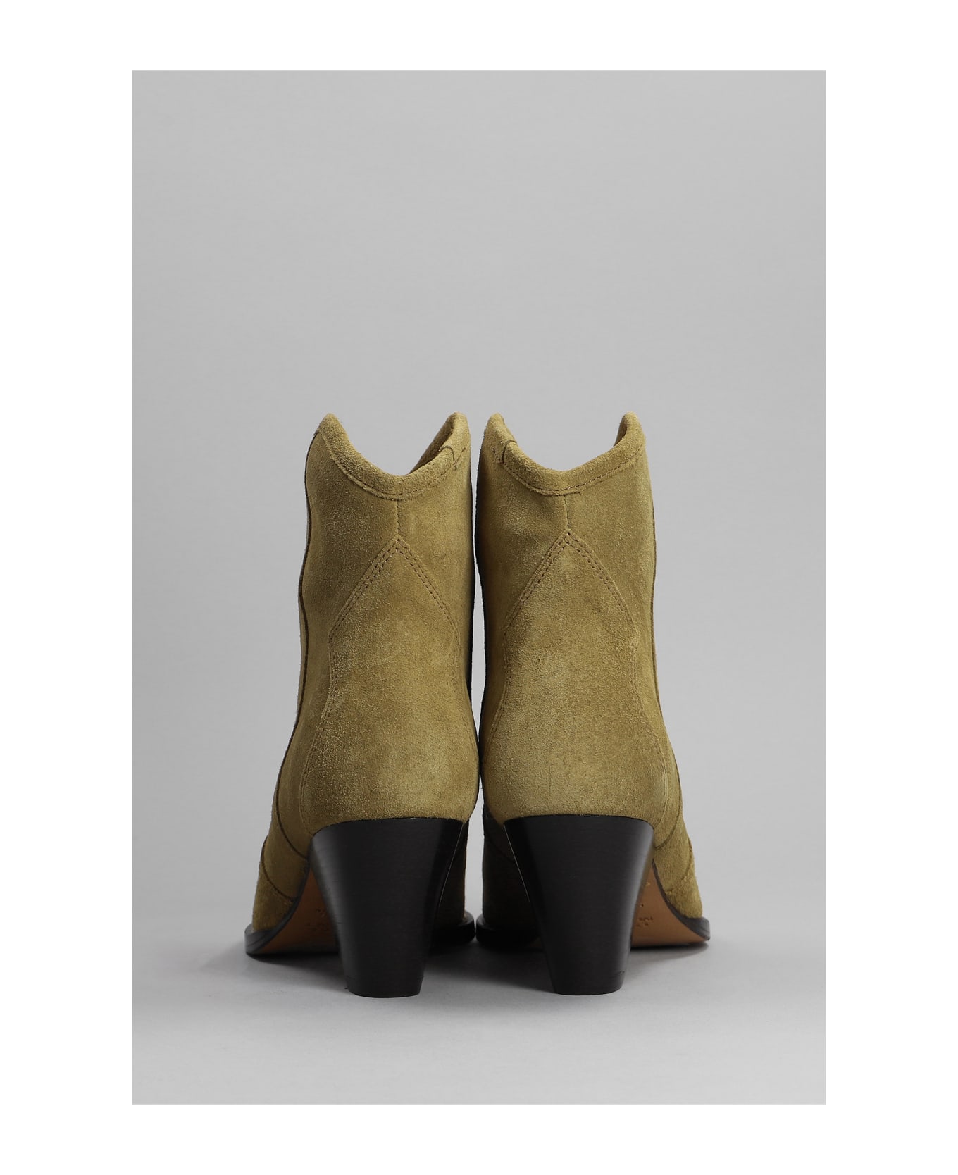 Isabel Marant Darizio Almond-toe Boots - Dove Grey