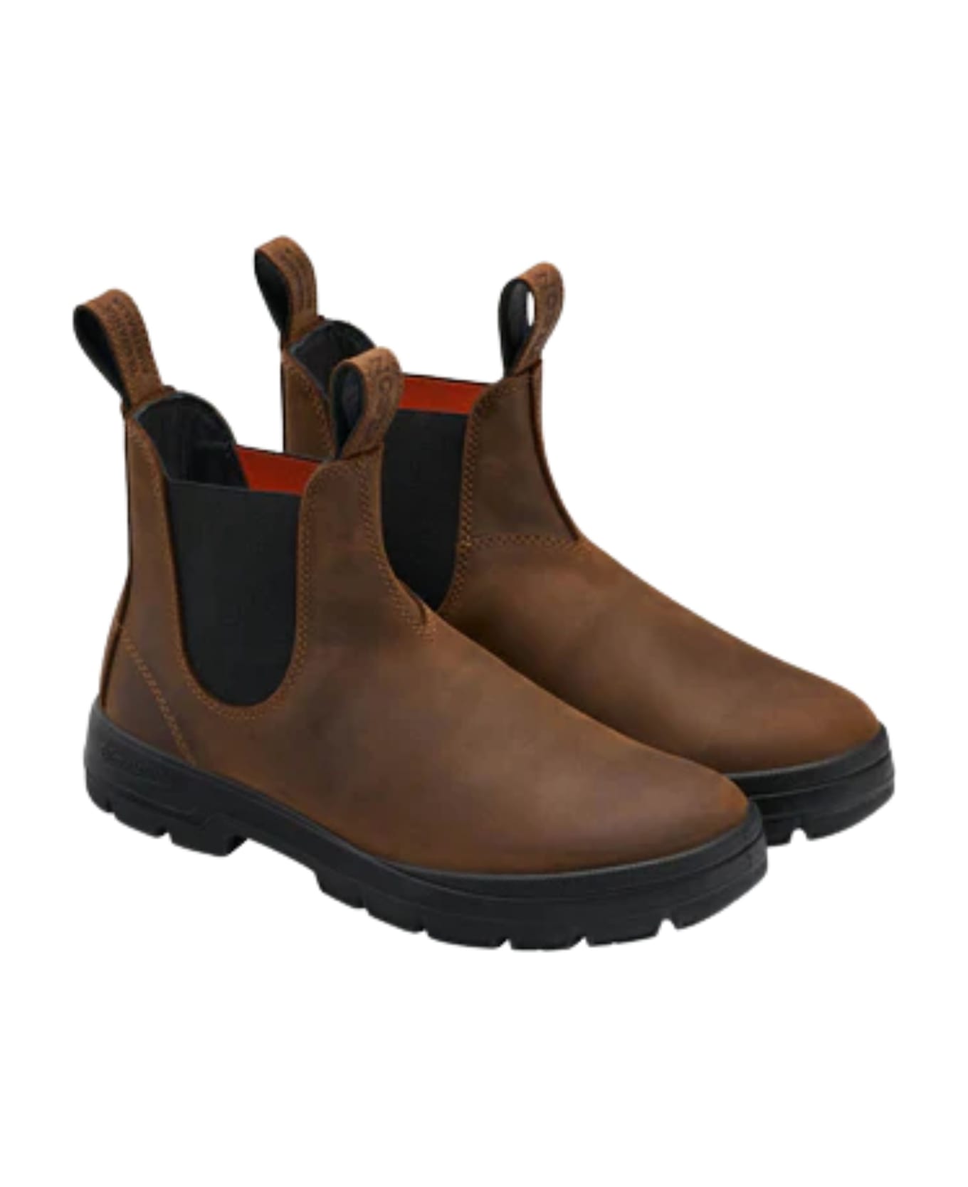 Filson Teak Nubuck Ankle Boots - Brown